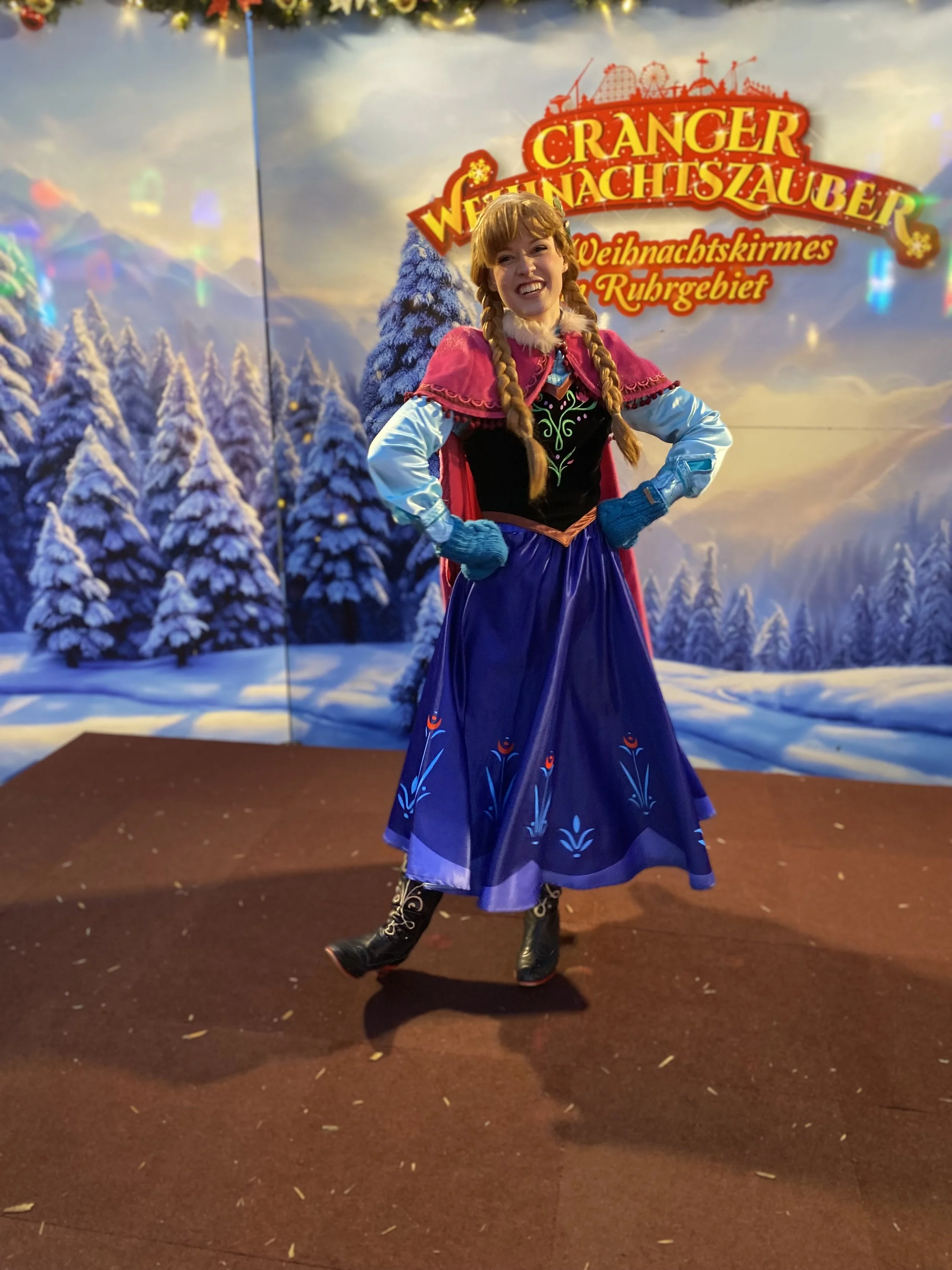 Eisprinzessin Kindergeburtstag buchen in Köln, Bonn, Hürth, Hilden und Umgebung