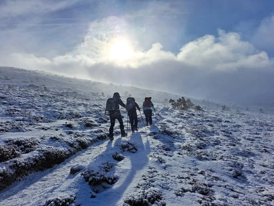 Geal Charn & A ' Mharconaich