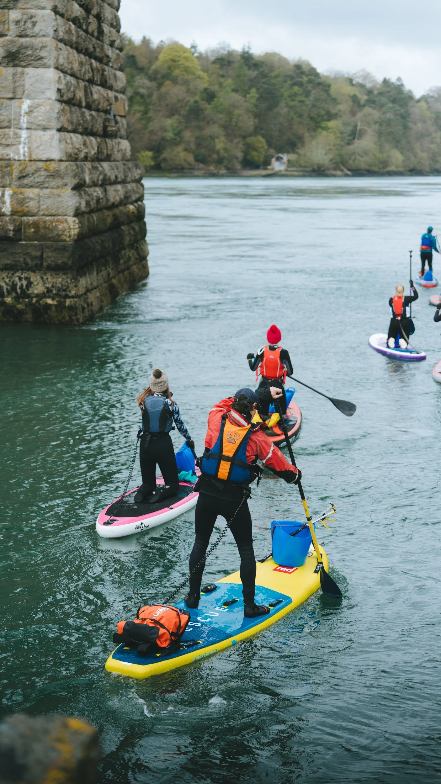 Menai Strait SUP Litter Clean Up 