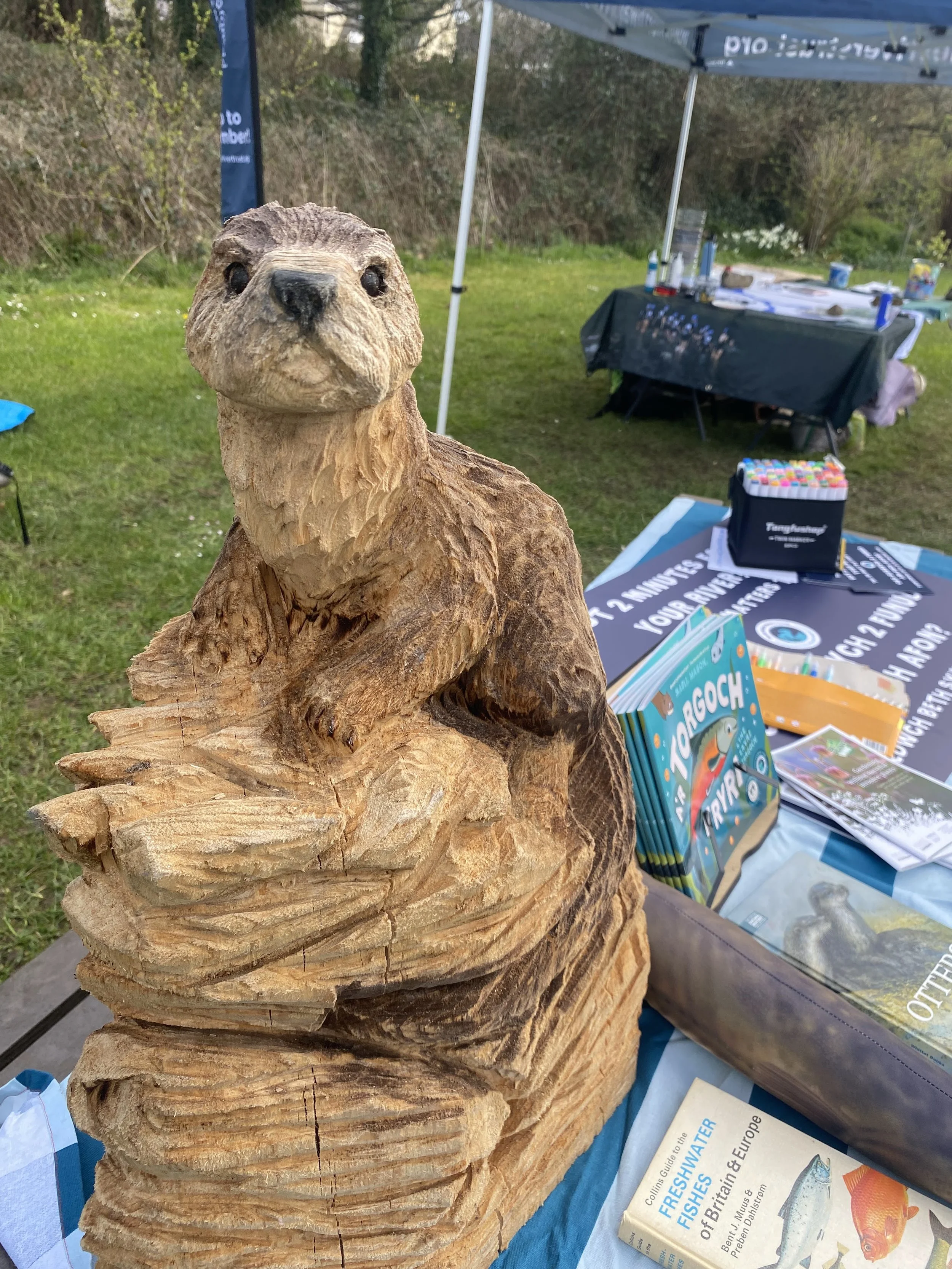 Roots Project Takes Part In YnYS Mon Sculpture trail 
