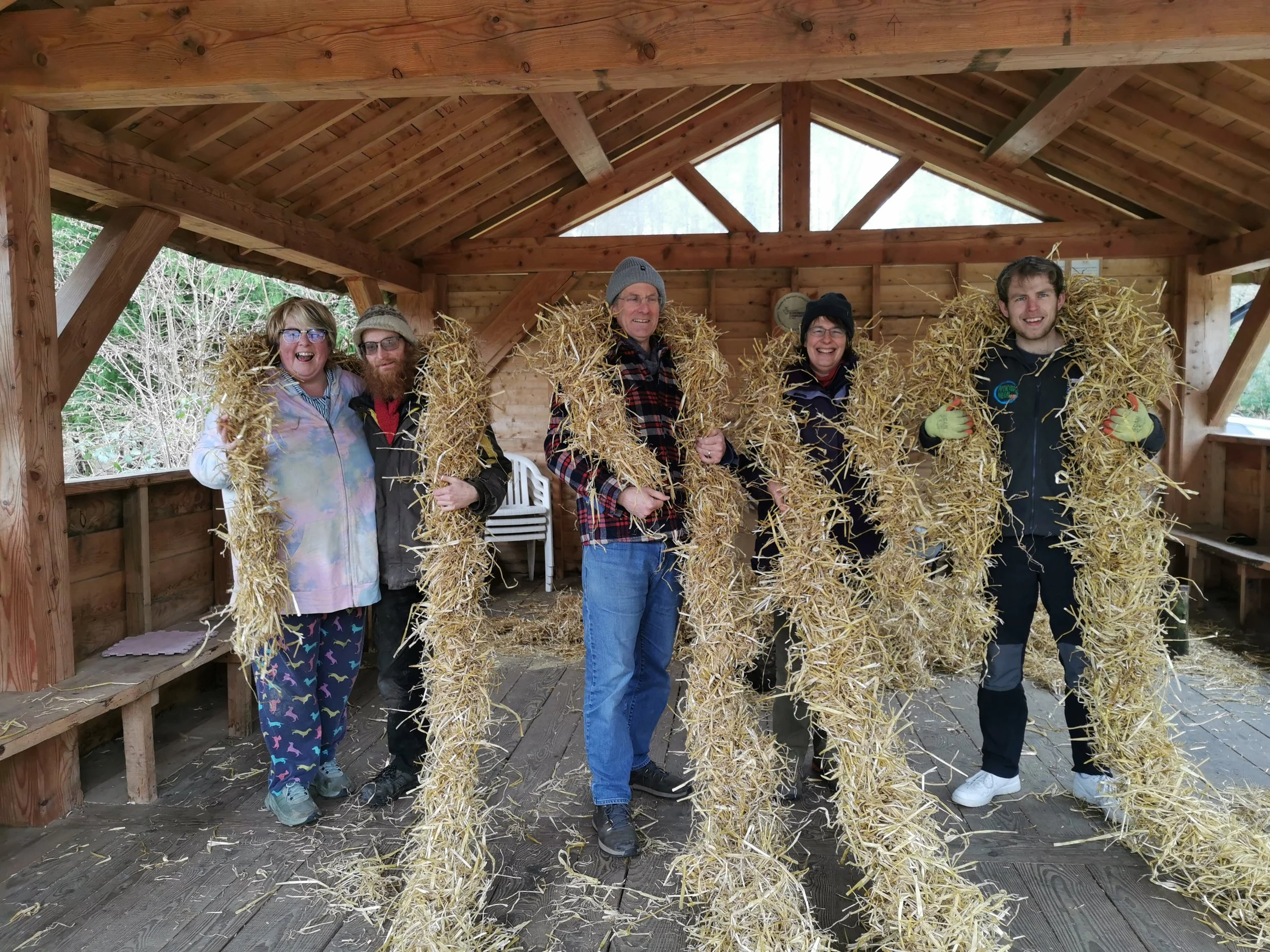 Straw Eel Rope Making 