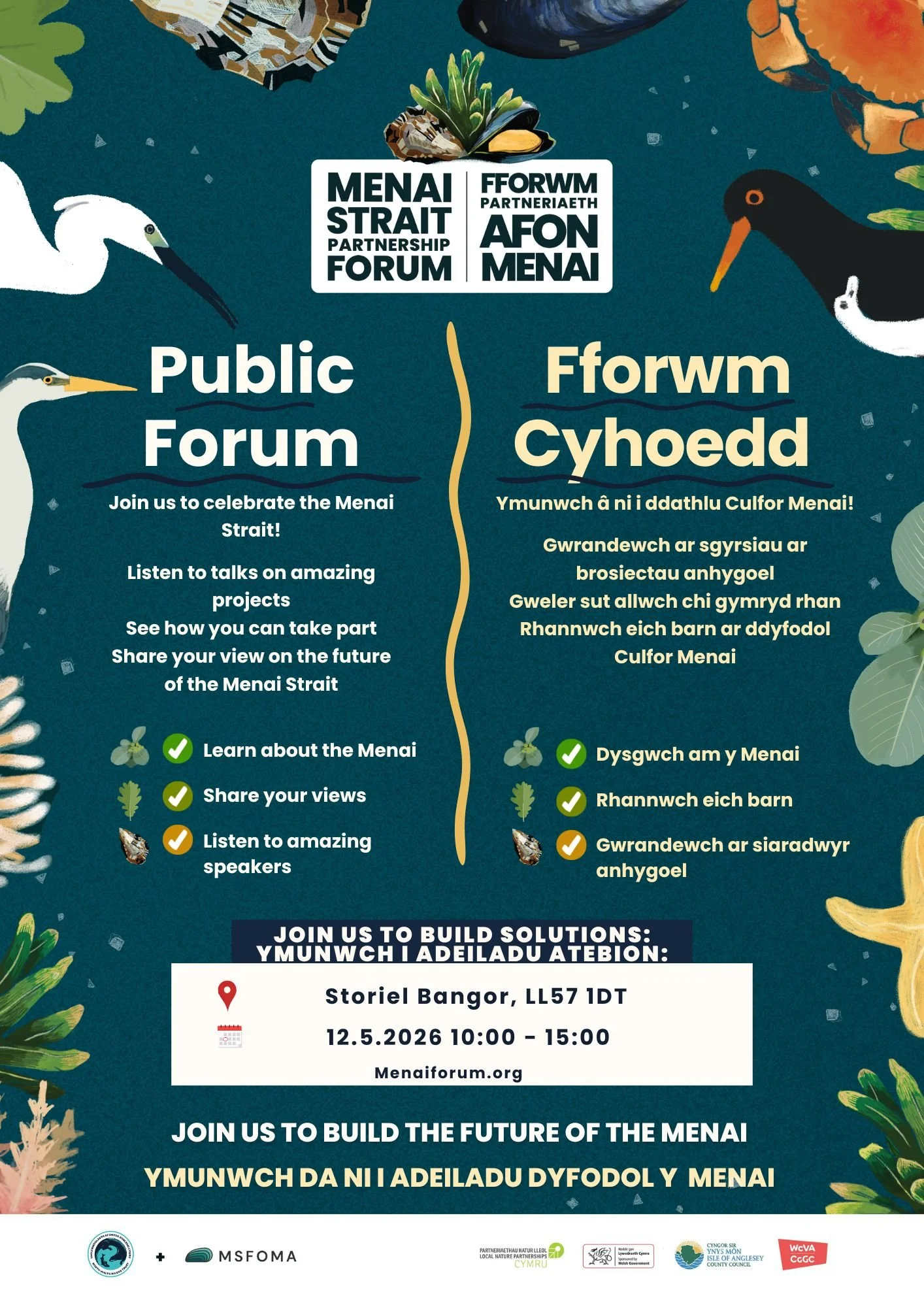 Menai Strait Partnership Public Forum 
