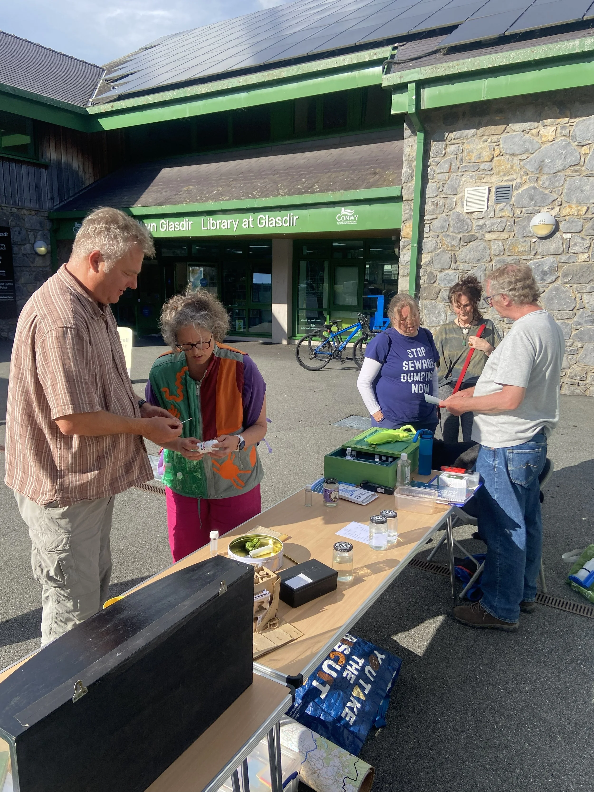 Connecting Communities with Freshwater at "whats in the water?" Llanrwst