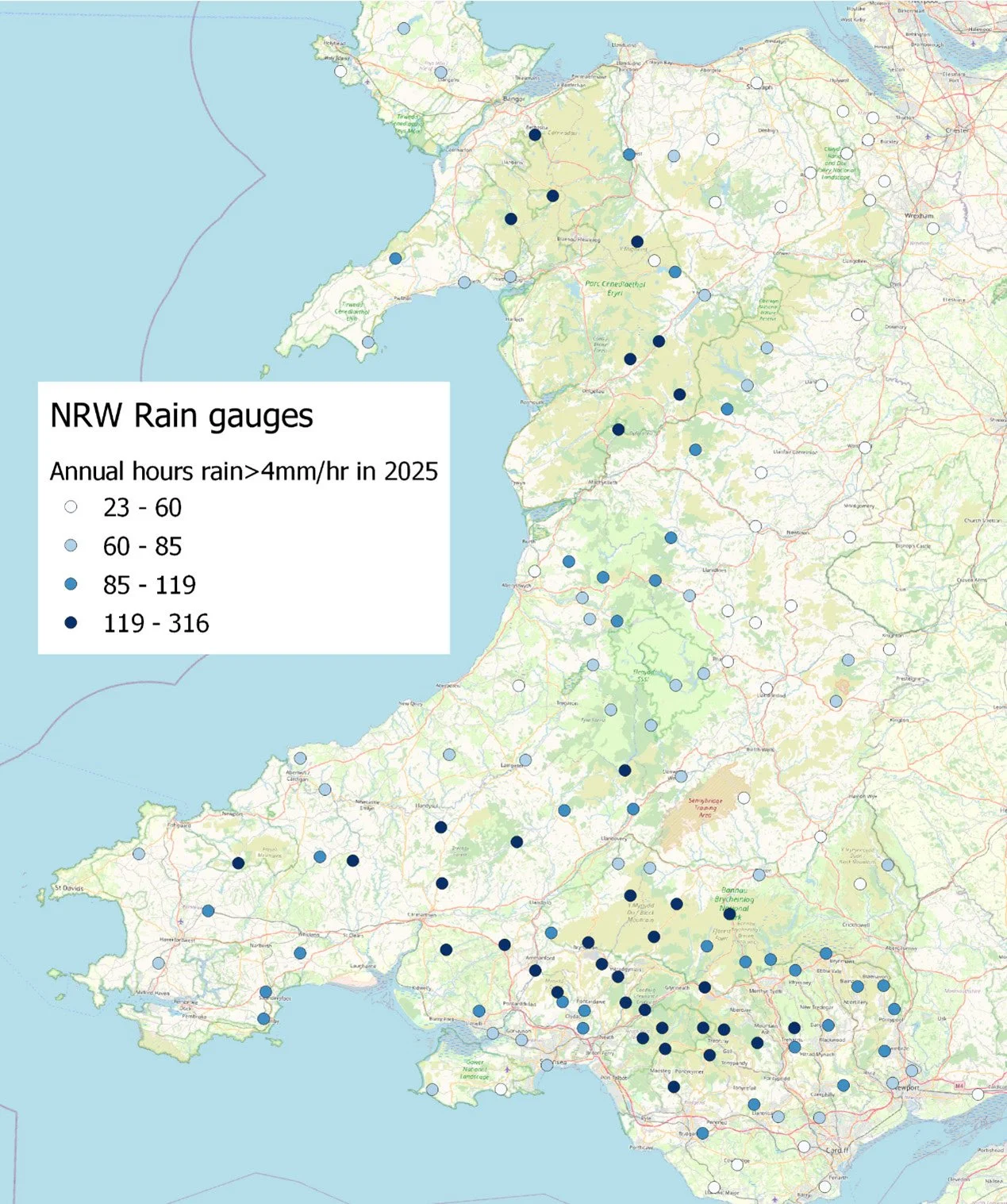 A Drier 2025 But Welsh Water Overflows Still Overflowed — North Wales ...
