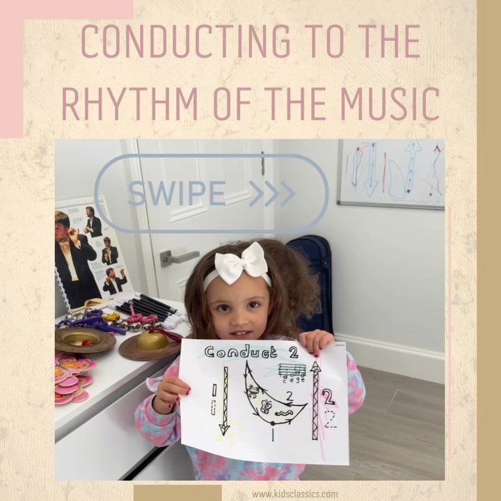 The conductor is the leader of the orchestra. 

Conducting is so much fun, especially when we learn to do it to the correct rhythm of the music and with the correct motions. 

Swipe to watch some of the activities we participate in when learning how 