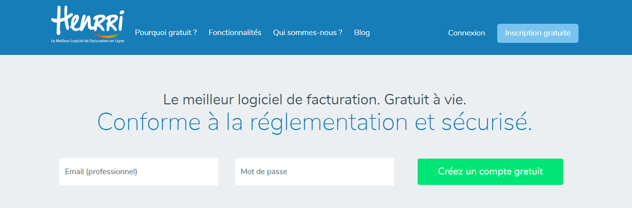 logiciel henrri facturation gratuite