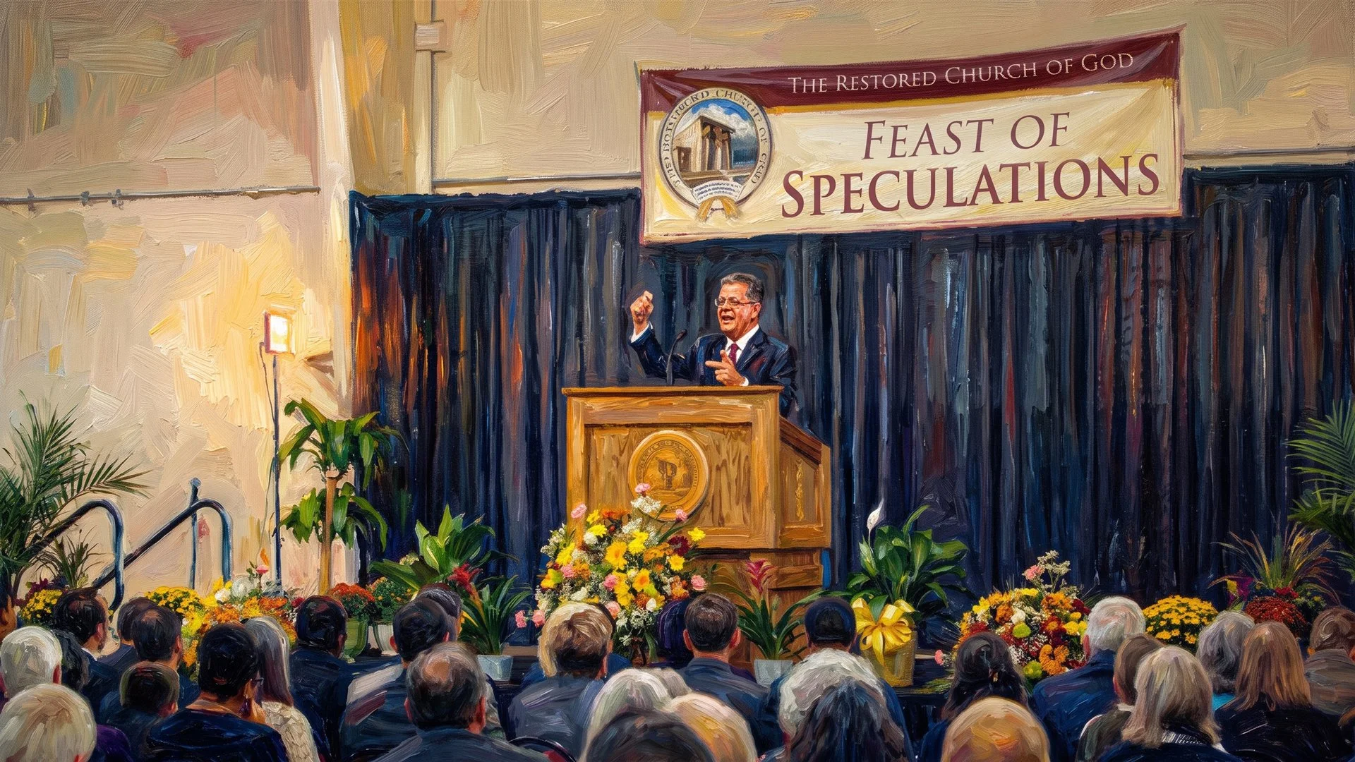 David C. Pack of The Restored Church of God conducts the Feast of Speculations