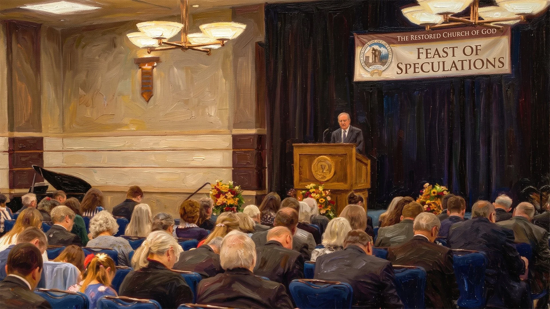 David C. Pack of The Restored Church of God conducts the Feast of Speculations