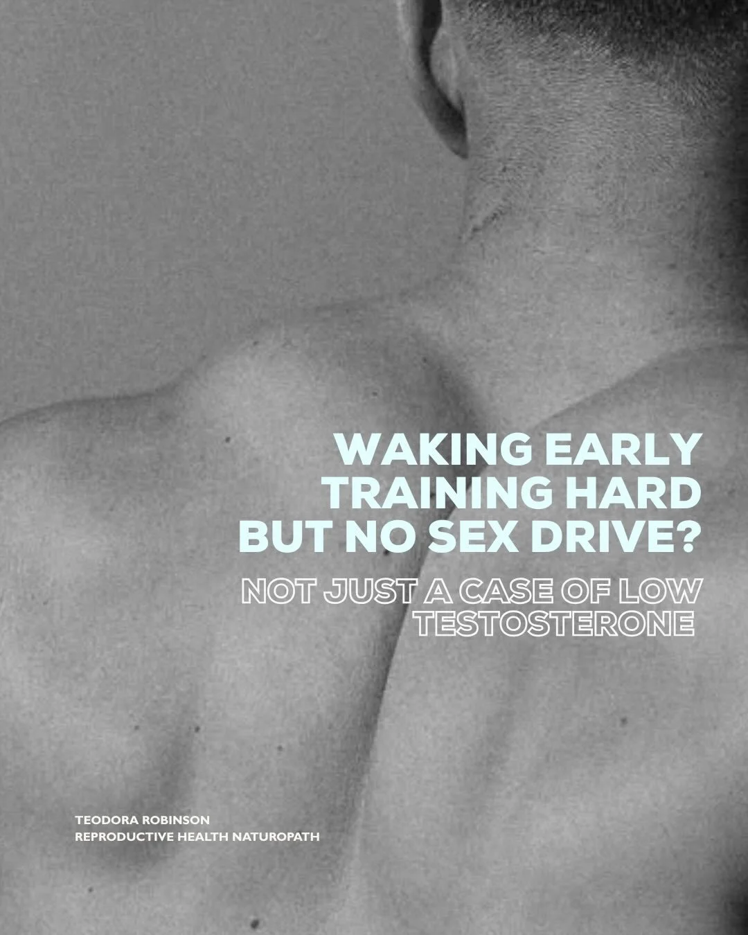 A lot of men are quietly dealing with this and just not connecting the dots..

Sex drive, energy, recovery, performance - all tied back to systems most aren&rsquo;t thinking about 🌀