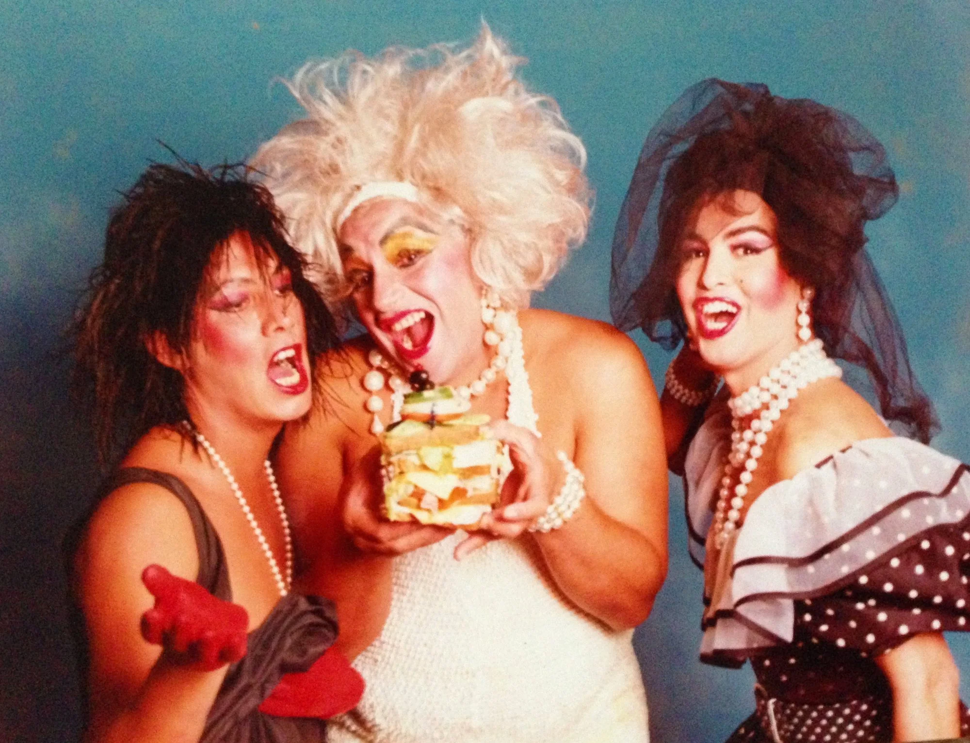 Studio portrait, Adora, Divina and Consuelo, 1990s