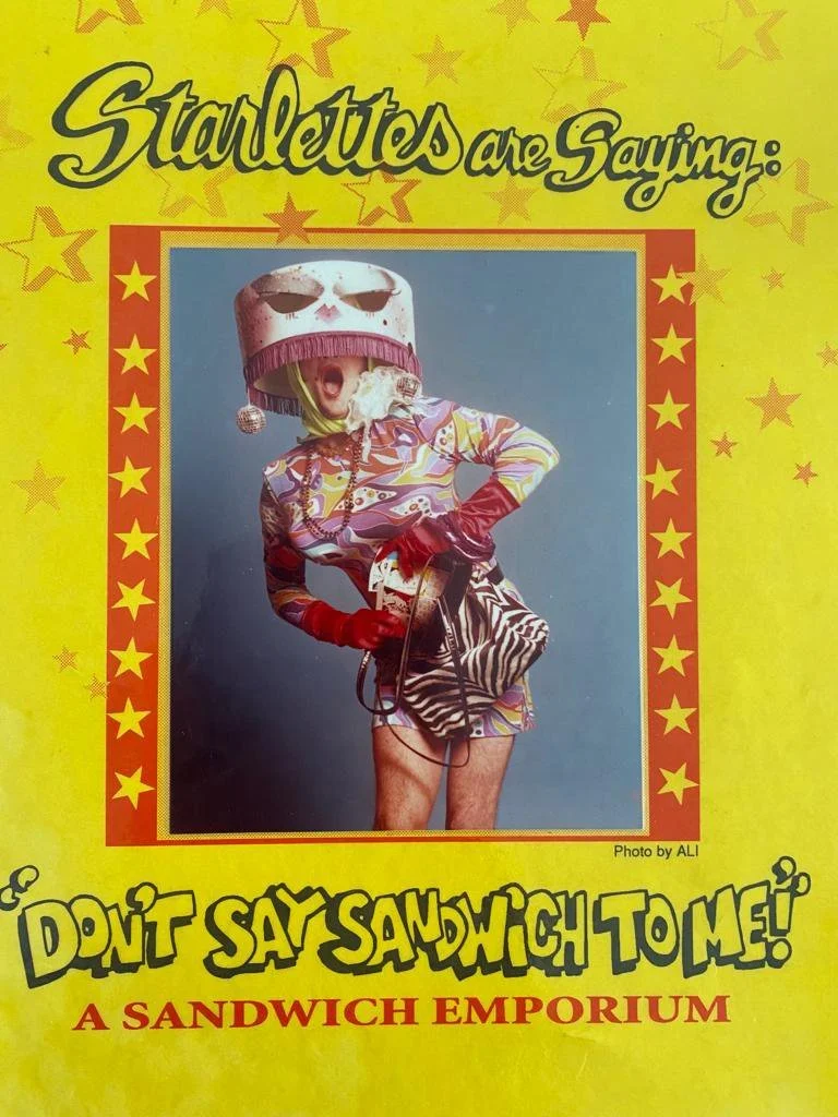 Calina, menu cover, 1990s
