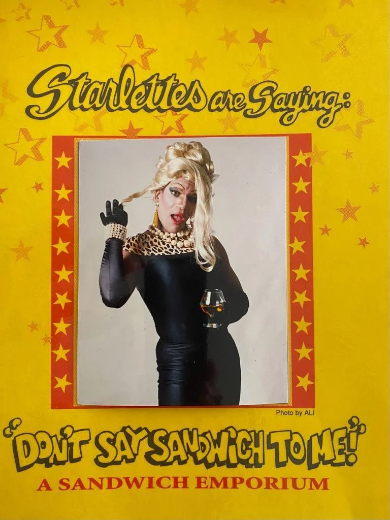 Fifi, menu cover, 1990s