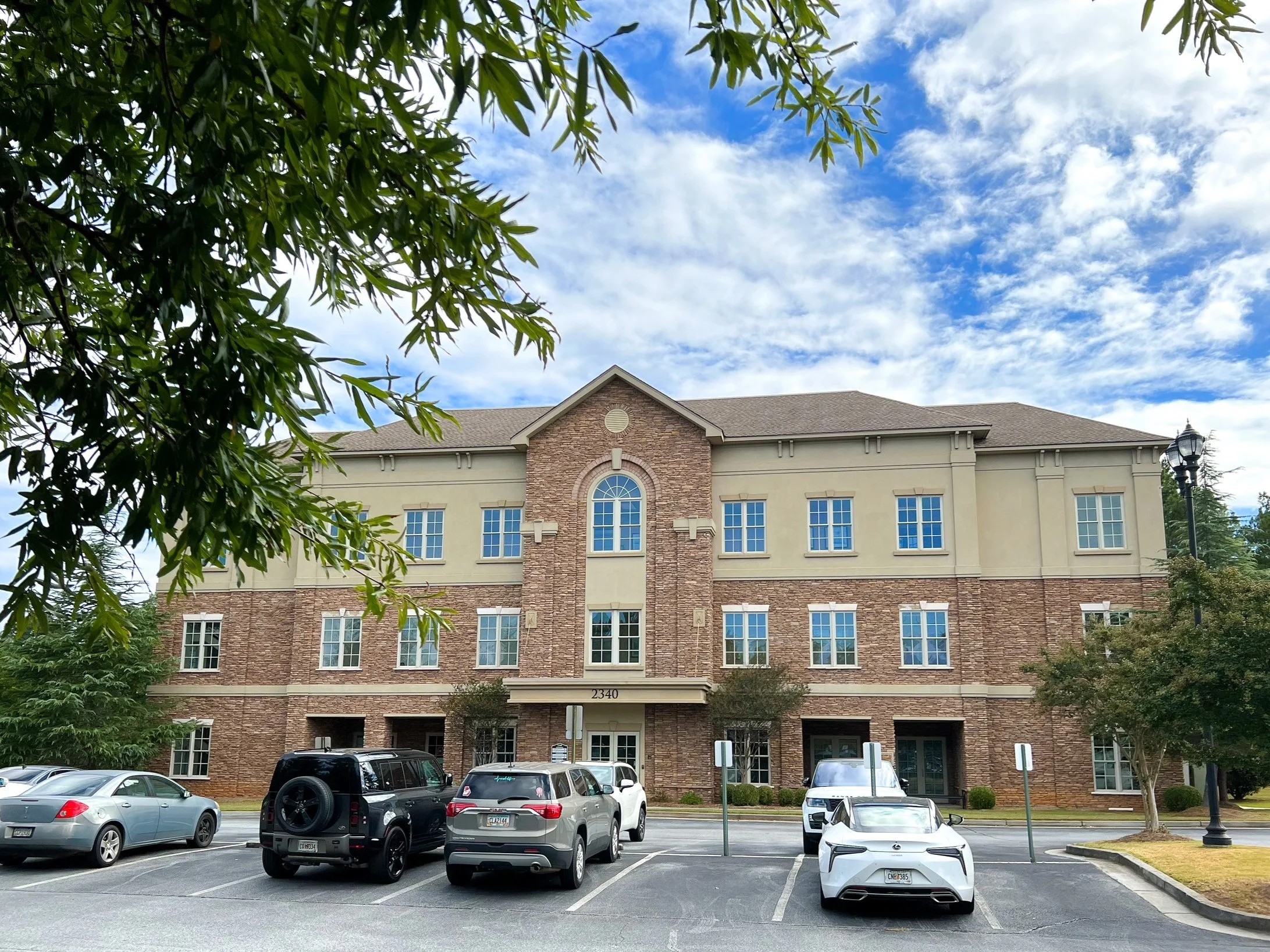 Georgia office parking lot