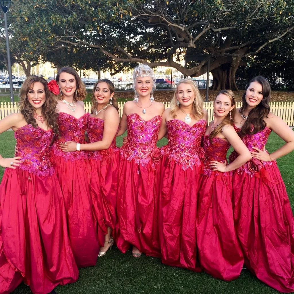Performing as one of The Seven Sopranos, Sydney