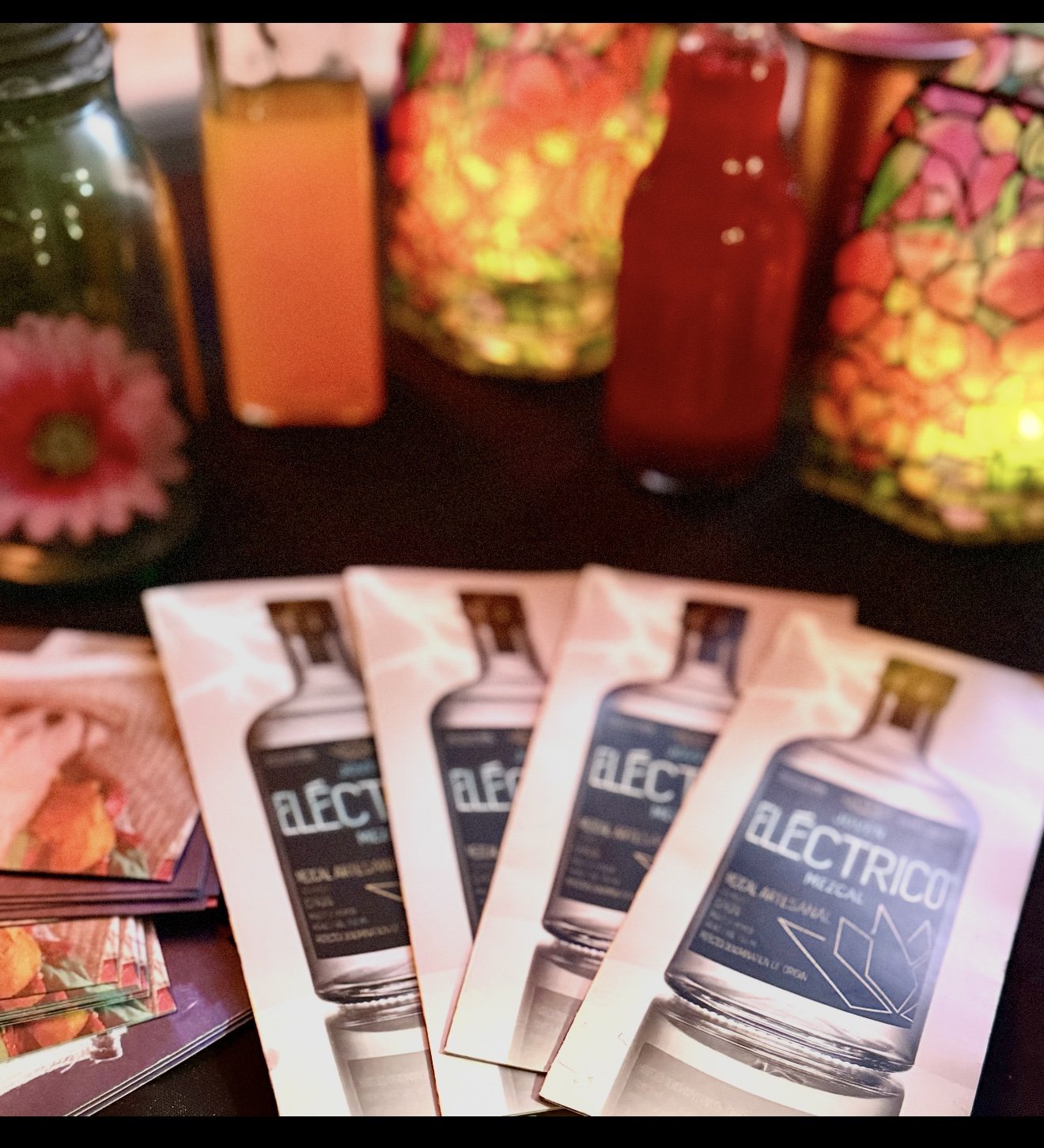 ELECTRICO flyers for sponsor OSH candlelight Rock the House OSH fundraiser IMG_9120.jpg