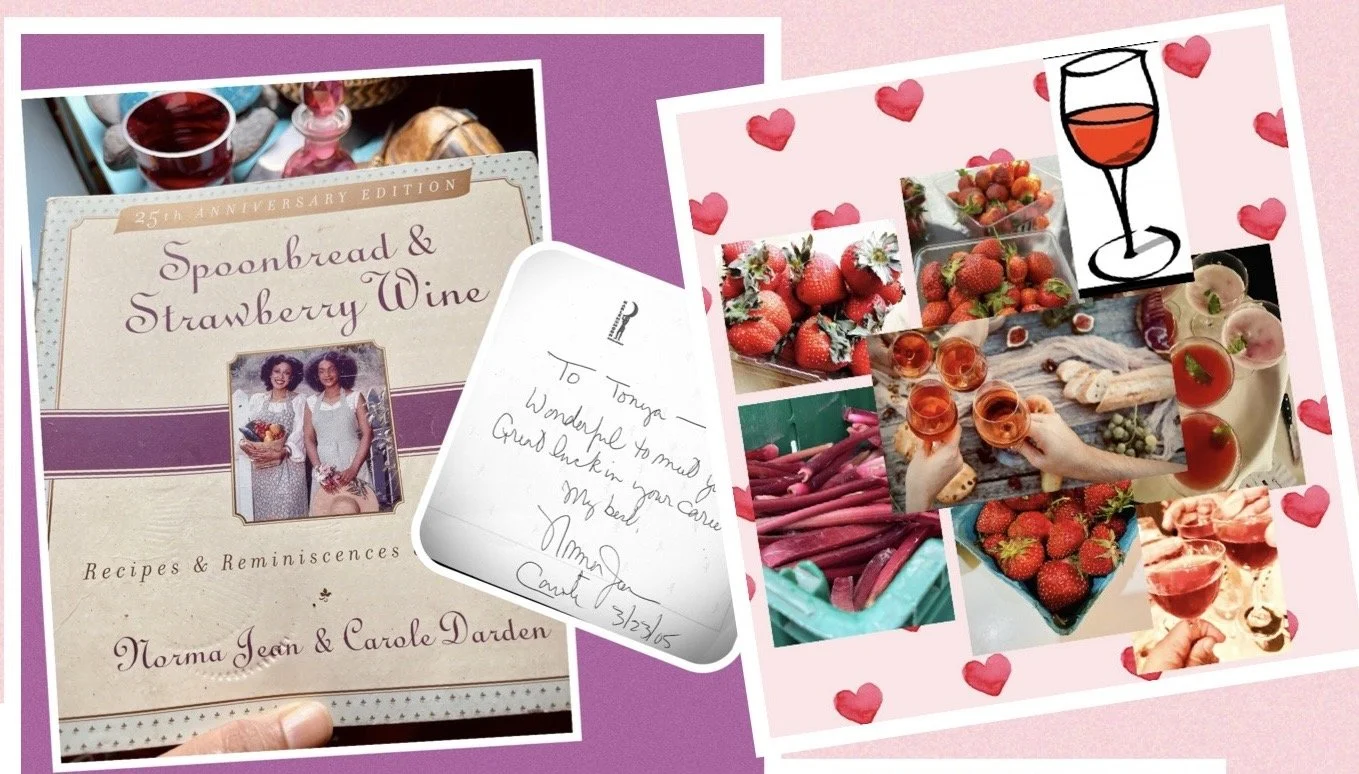 🍓🍷 Tomorrow's Strawberry Rhubarb Wine Day: Let's Toast to Our Fruitful History! By Tonya Hopkins aka The Food Griot 