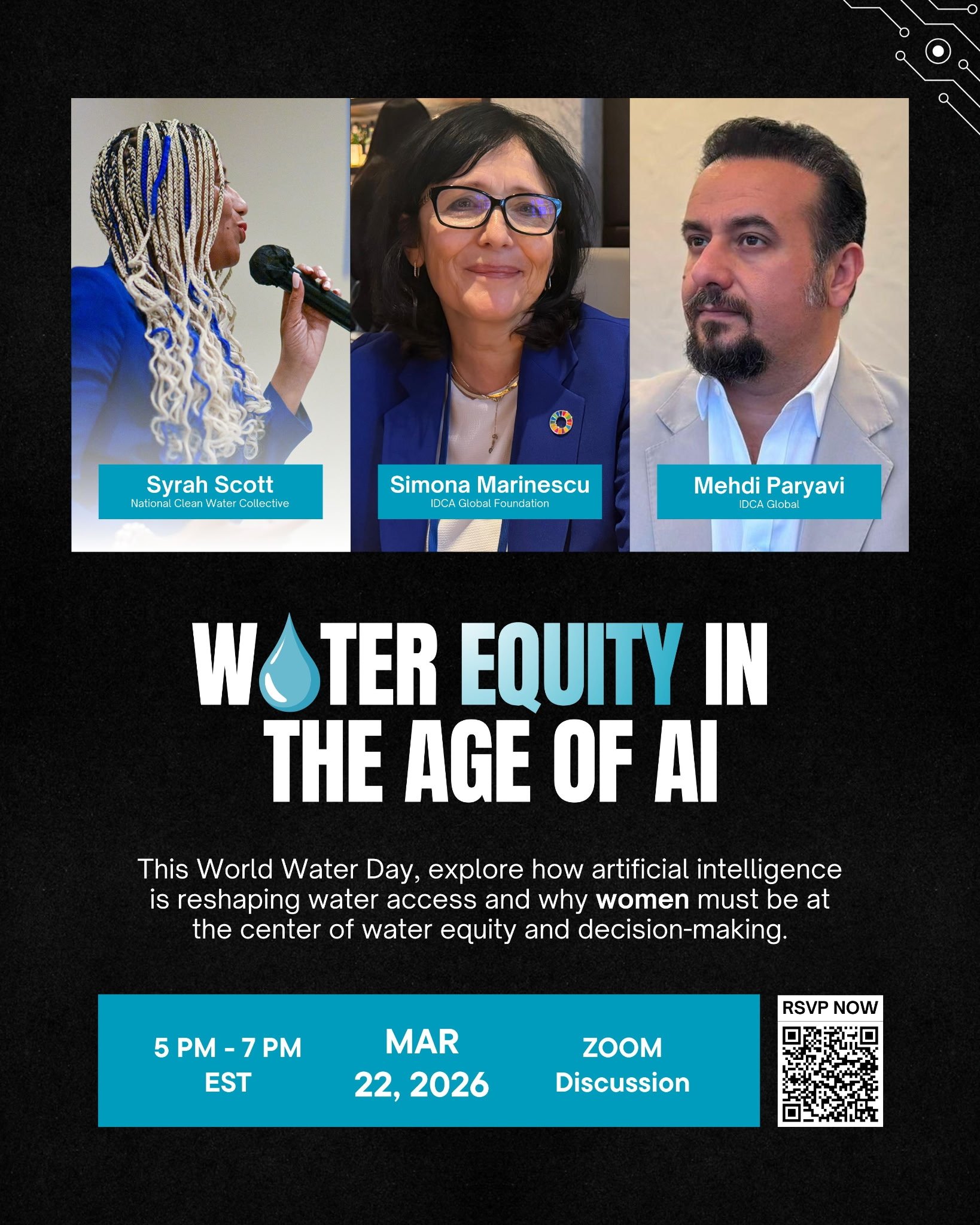 It's 🌎 WORLD WATER DAY 💦: Join This Wonderful Event TODAY (3/22/26) | 5 PM – 7 PM 