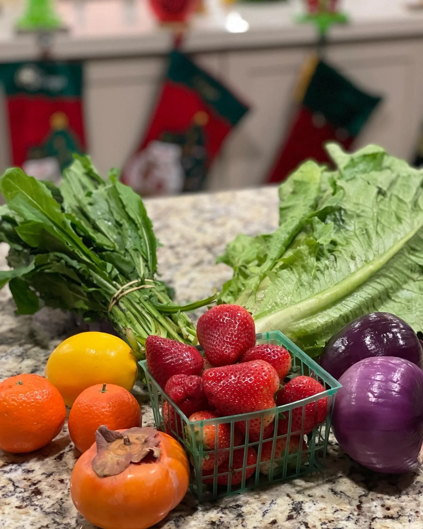 CALI FARMERS MKT BOUNTY on cali kitchen counter 44811BBC-B9EA-4CC9-ACC3-E75127189498.JPG