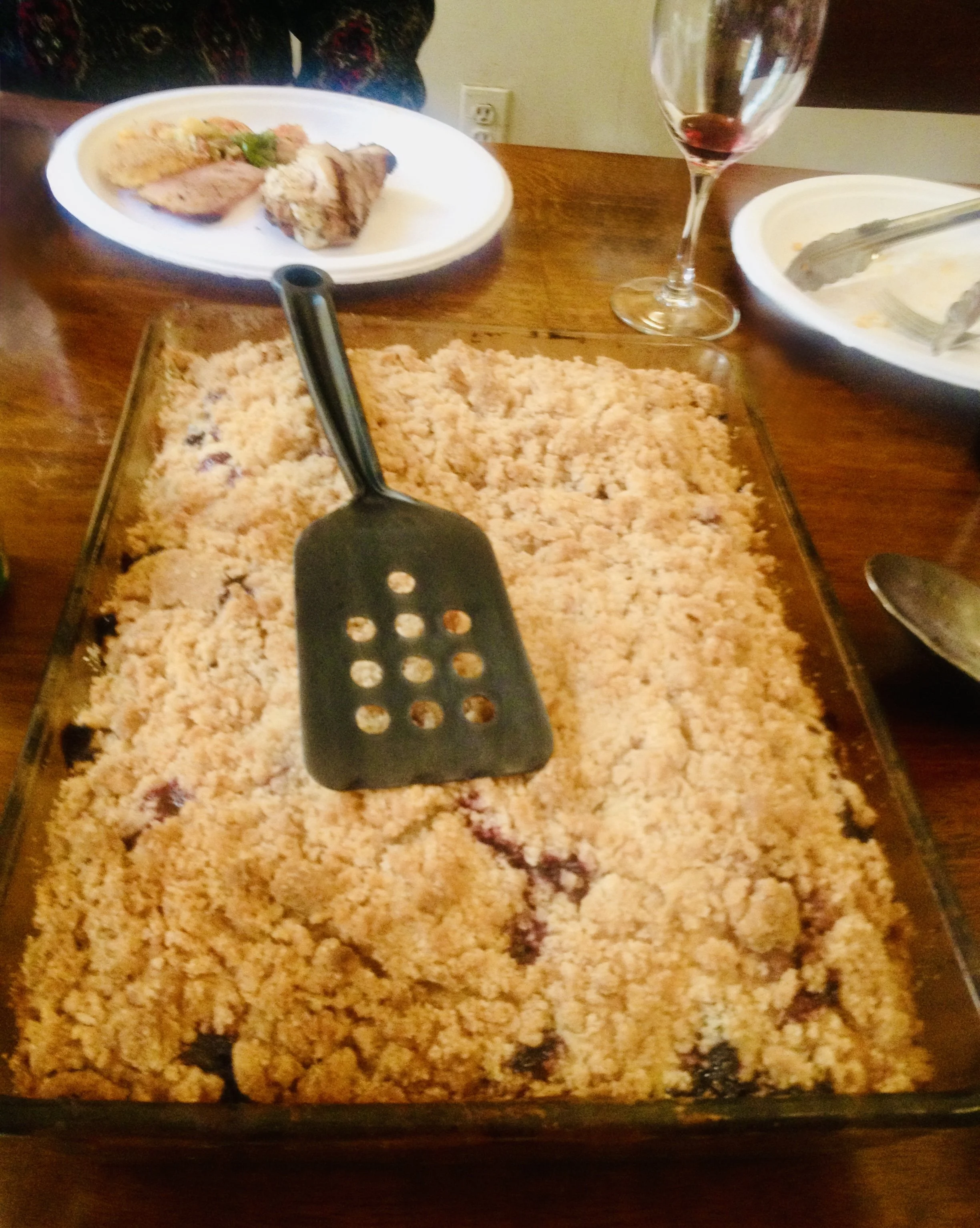 Easter crumble dessert from 2014at  HJ's IMG_5804.jpg