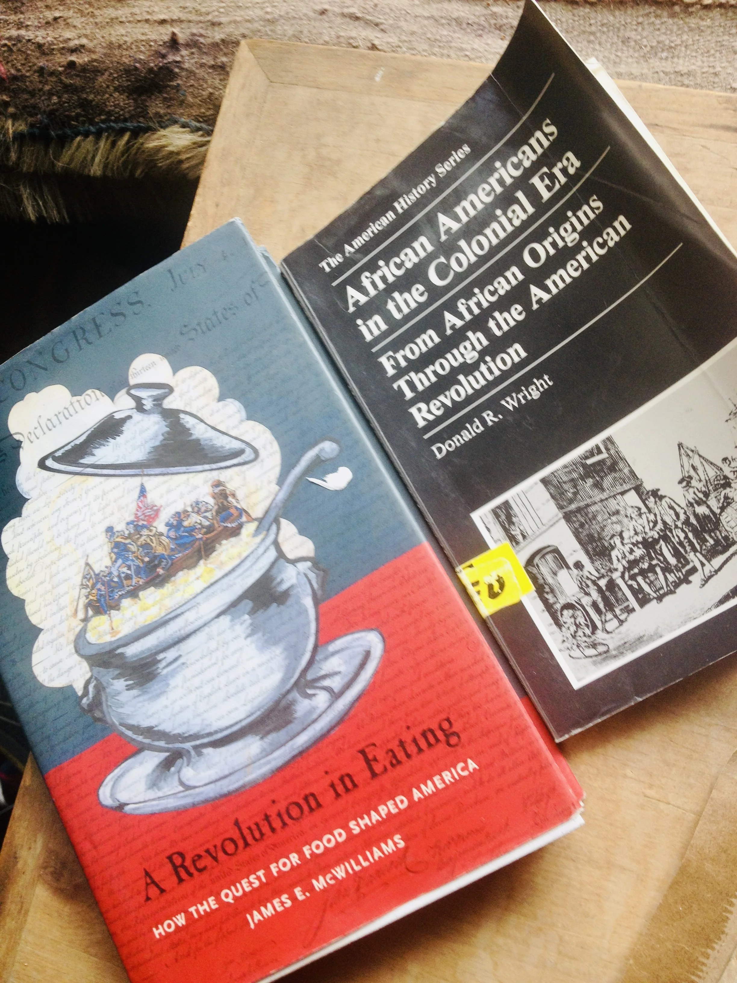 TfG Rev era food history books IMG_2663.jpg