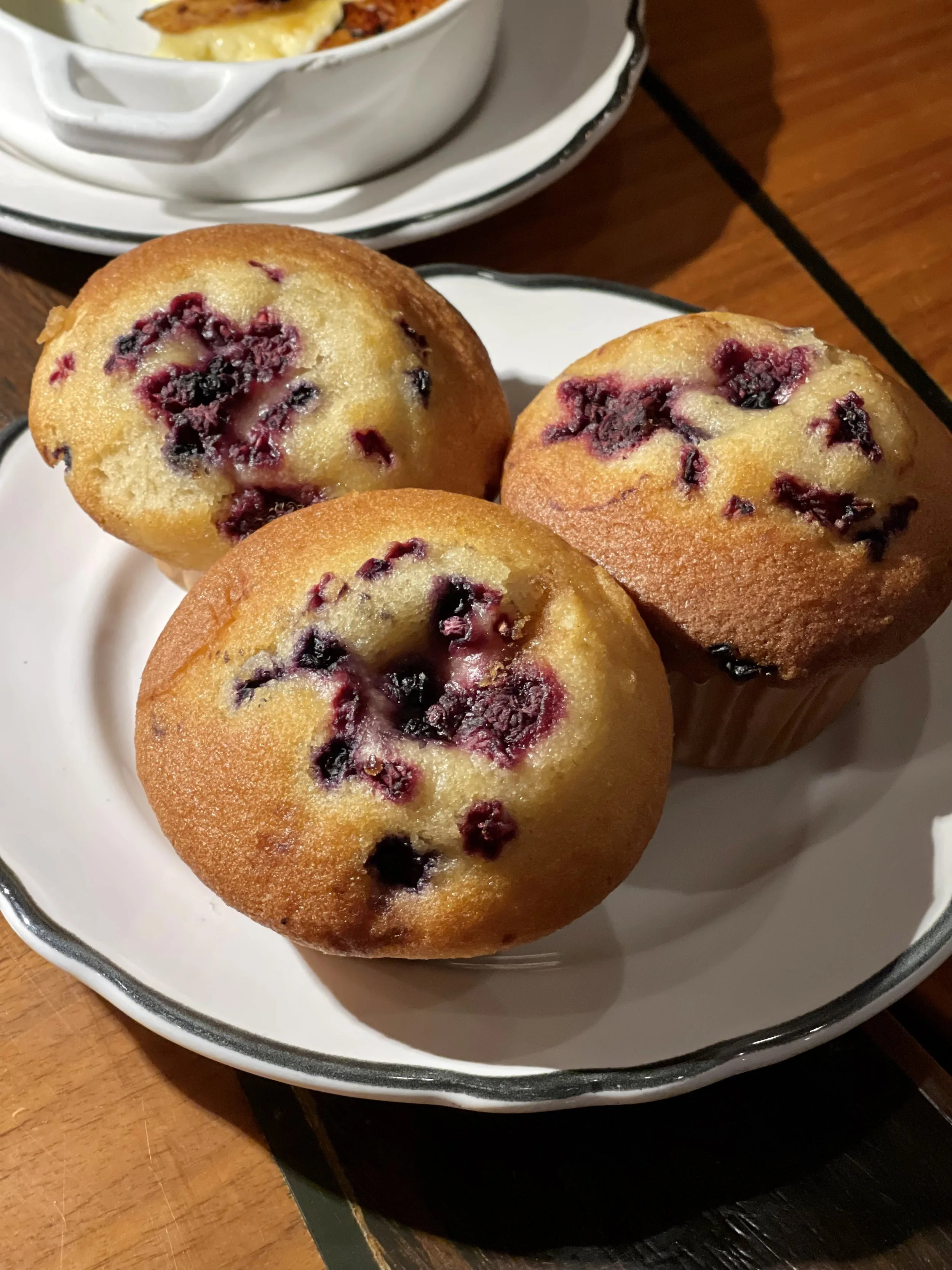 Sat July 11th is National Blueberry Muffin Day --  Same Day  as Stone House Day (2nd Saturday in July Each Year)