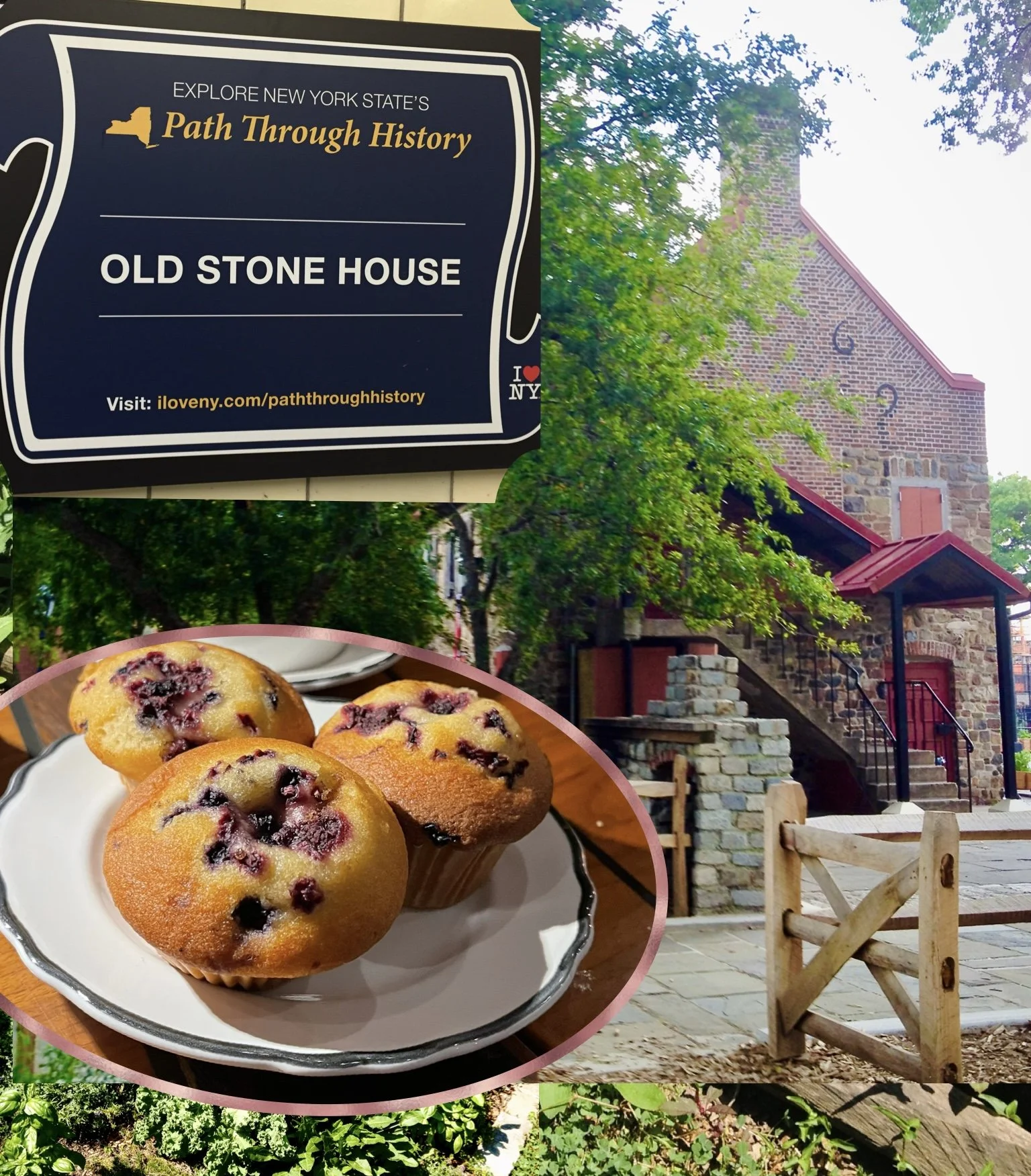 Sat July 11th is National Blueberry Muffin Day --  Same Date as 'Stone House Day' which falls on the 2nd Saturday in July Each Year!