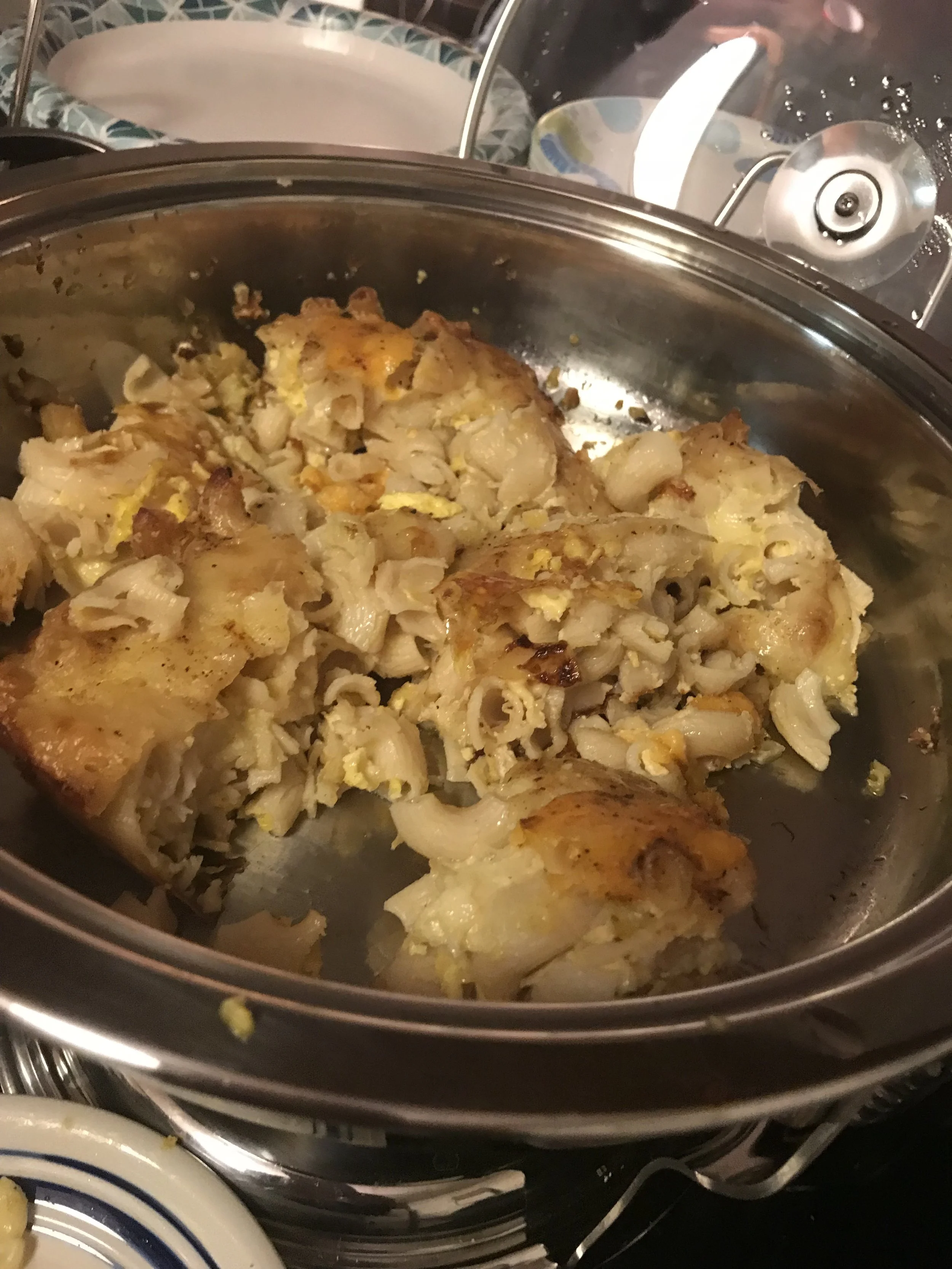 MAC n CHEESE _leftovers from a special occasion casserole holiday dish IMG_4766.jpeg