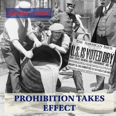 Did you Know The DRIEST JANUARY in American History Started at the Stroke of Midnight January 17th (1920)