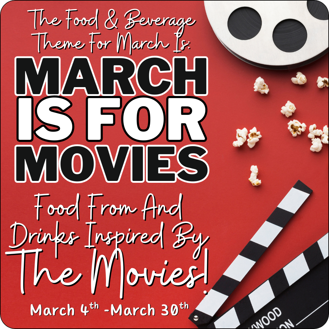 MARCH IS FOR MOVIES!