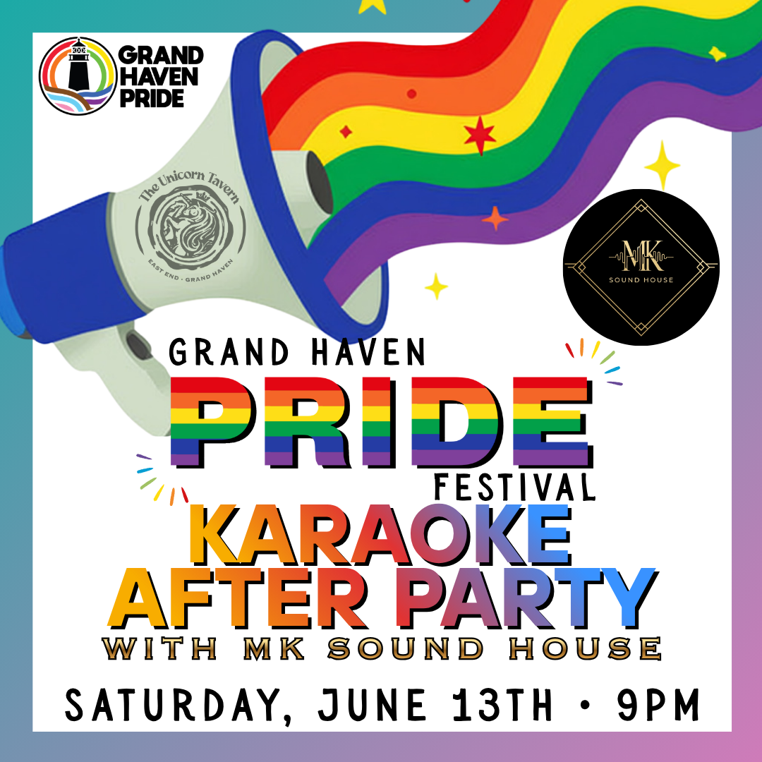 GRAND HAVEN PRIDE FESTIVAL KARAOKE AFTER PARTY!