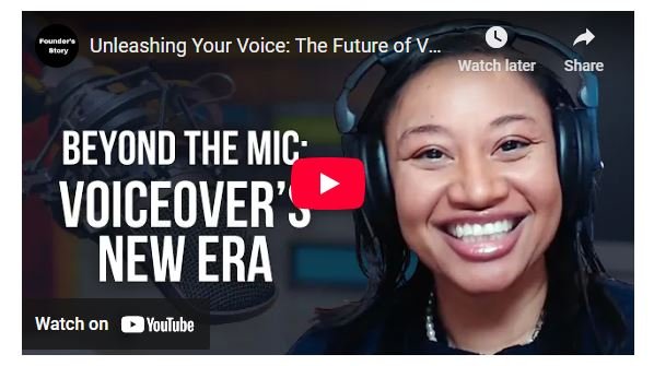 Unleashing Your Voice: The Future of Voiceover & Beyond