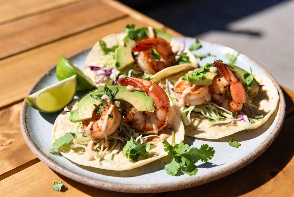 Chacho Citrus Shrimp Tacos