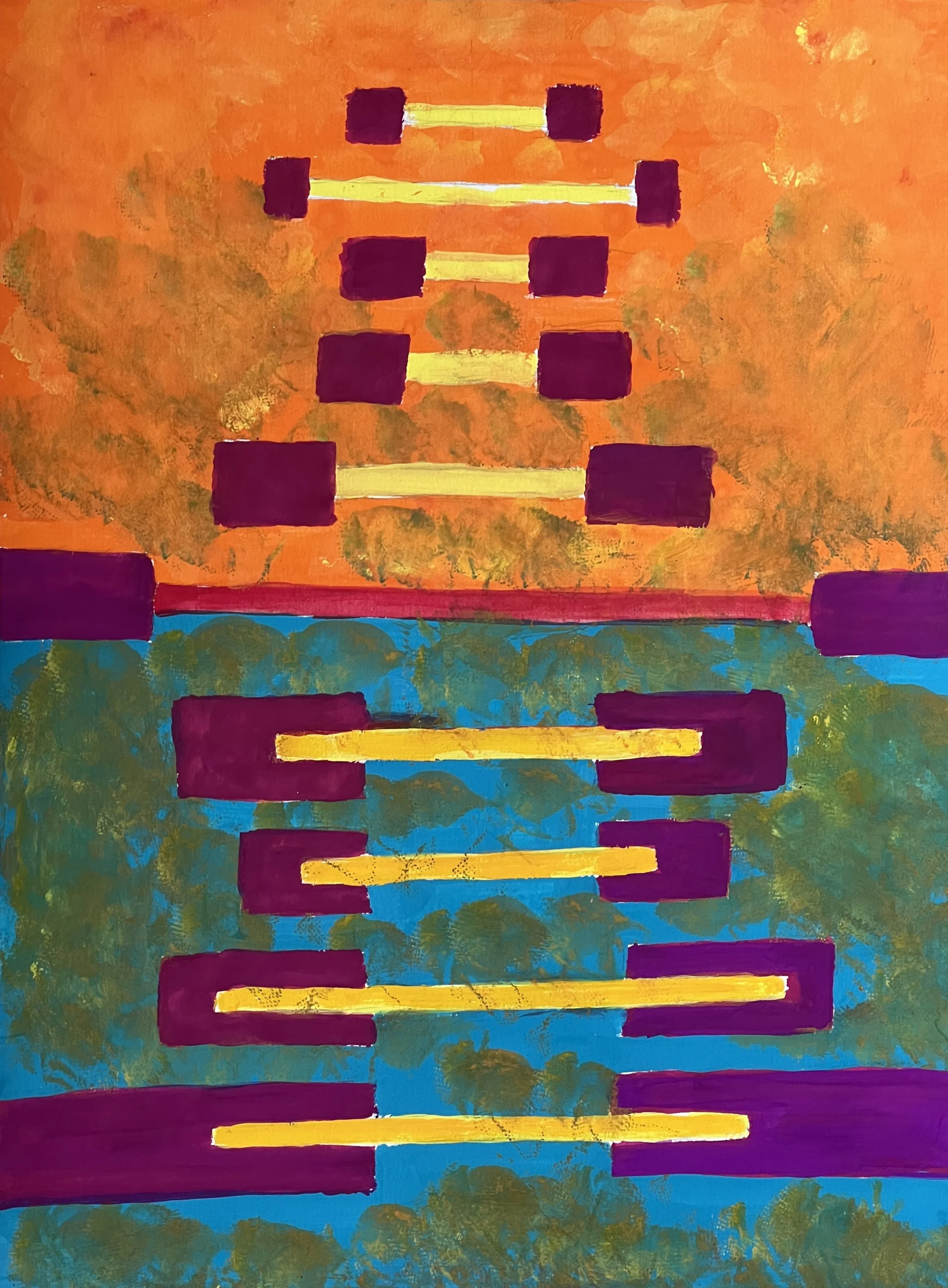 Z6, Bagatelle, 16x13", Gouache