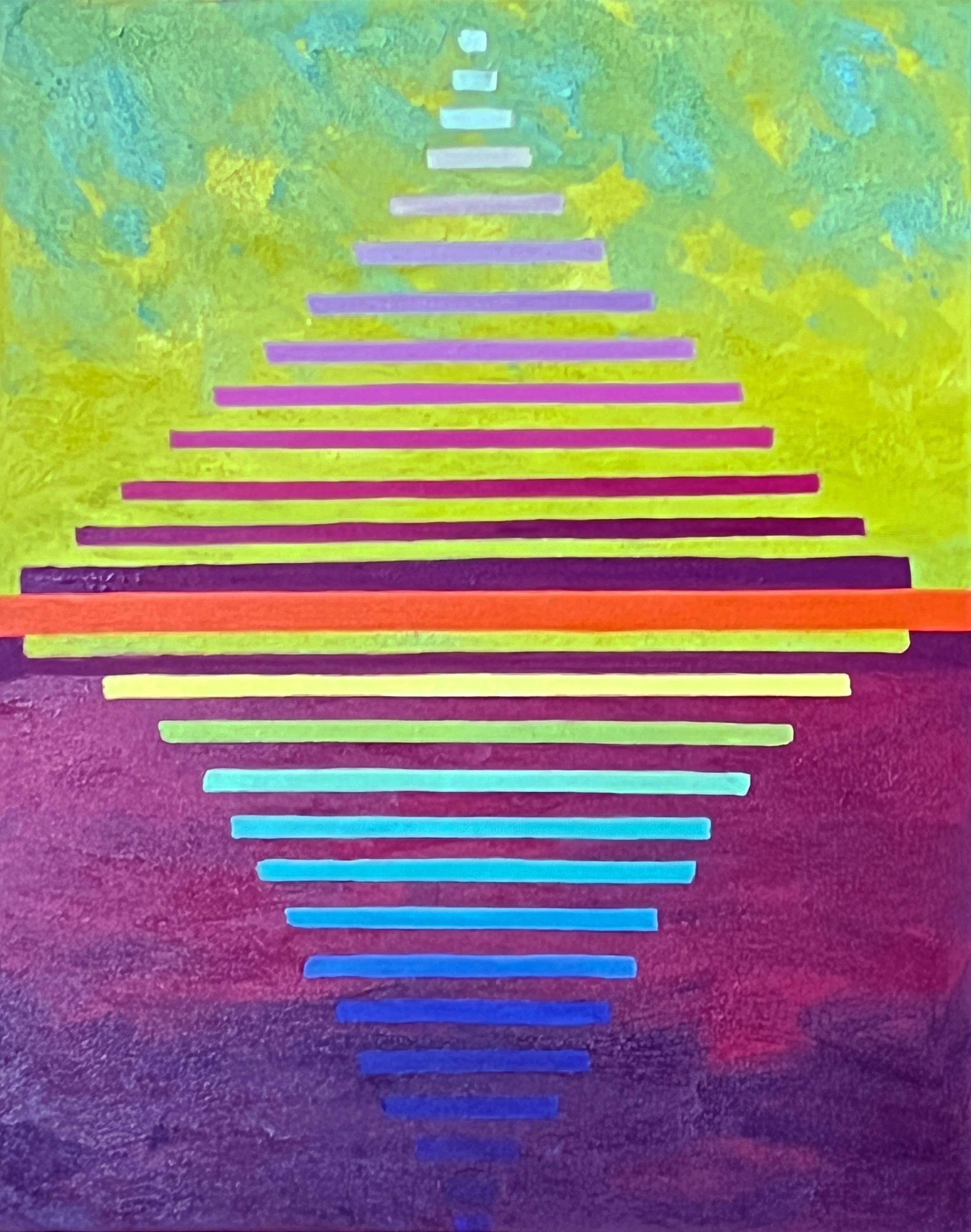 3, Chromatic-I - 30x24", Oil on Canvas