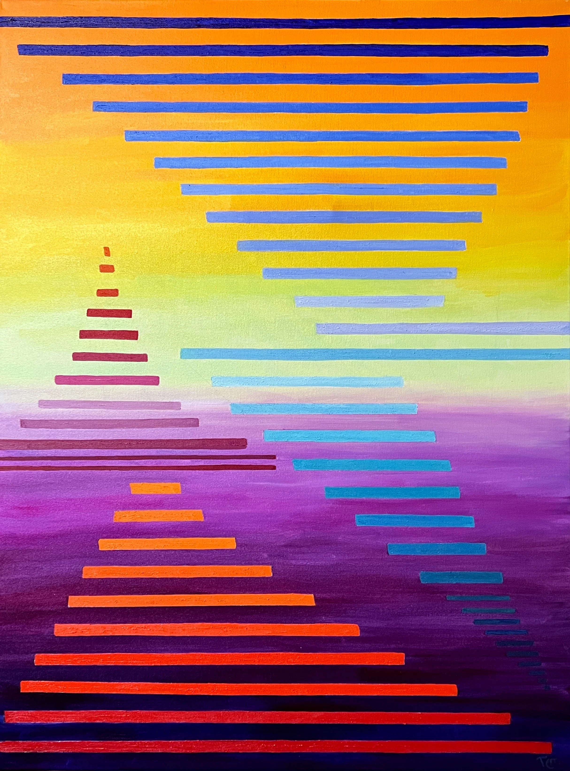 1, Delicate Balance - 48x36", Oil on Canvas