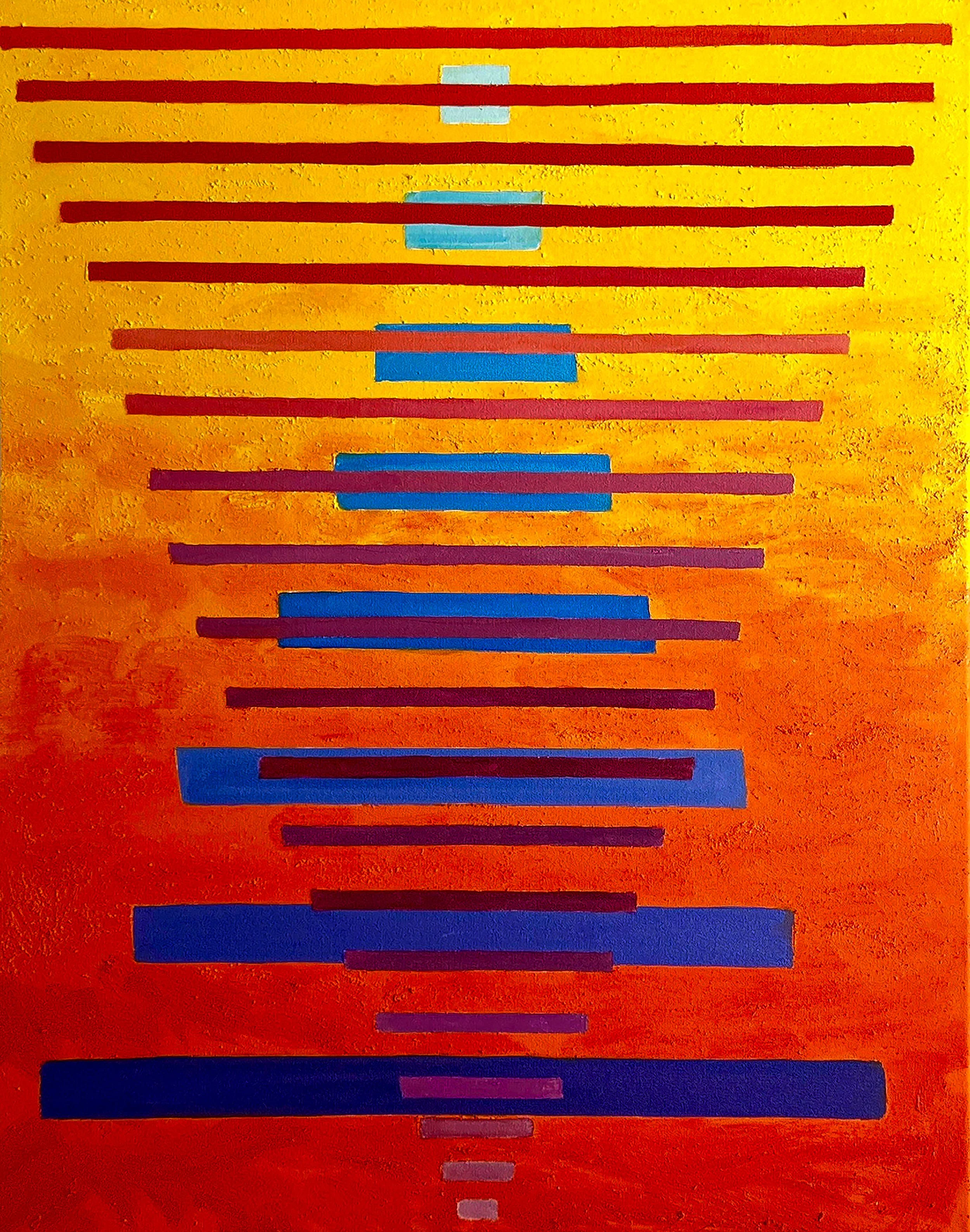 2a, Symphony B Flat - 30x24", Oil on Canvas