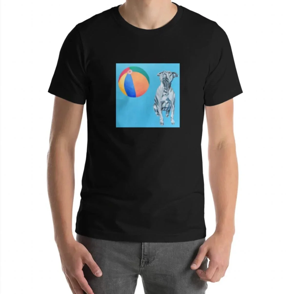 Globetrotters 1: Original Art Unisex T-shirt

Artwork: Original Art Globetrotter 1 by Renelio Marin, Oil on canvas
 

This t-shirt is everything you've dreamed of and more. It feels soft and lightweight, with the right amount of stretch. It's comfort