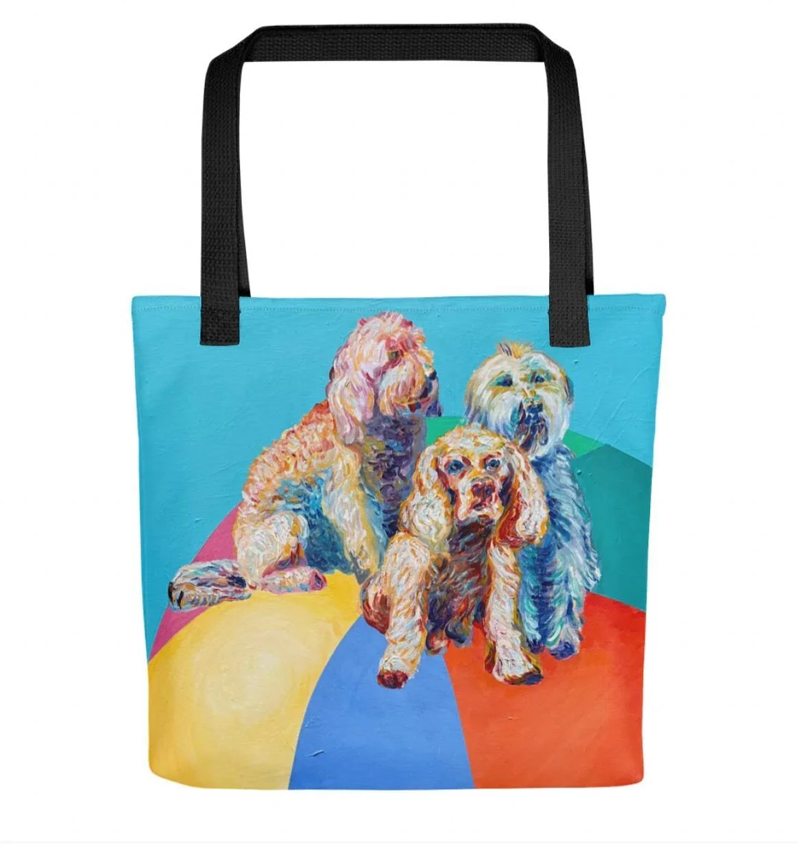 Globetrotters: Original Art Tote Bag
Artwork: Globetrotters by Renelio Marin.

A spacious, artsy, and trendy tote bag to help you carry around everything that matters.

#artboutique #totebag #arttotebag #puppybag #puppy #cutebag #onlinrshopping #bout