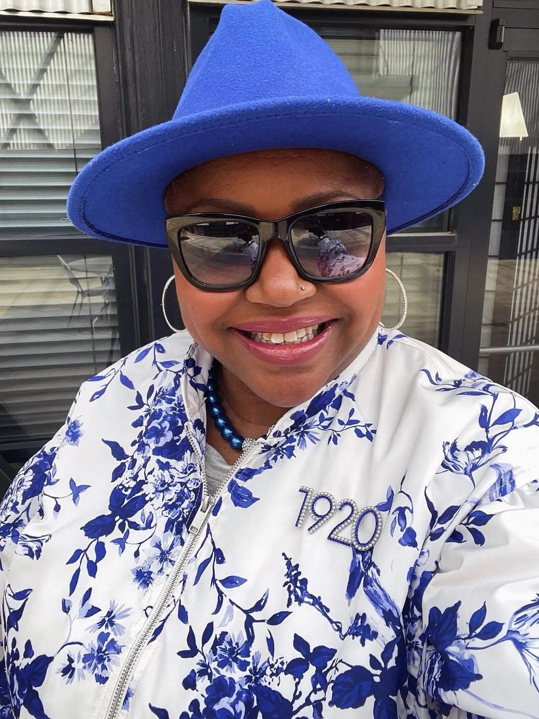 Today is my Zetaversary!💙🤍💙🤍💙
34 years of Zeta pride! 🕊️

Sending all my love to my line sisters Group Therapy Fall 91! #iyktyk 
Steffanie, Marvelyn, Kali, and Thomasina💙

It all started Nov 16, 1991 at Towson State University #! 5 young ladie