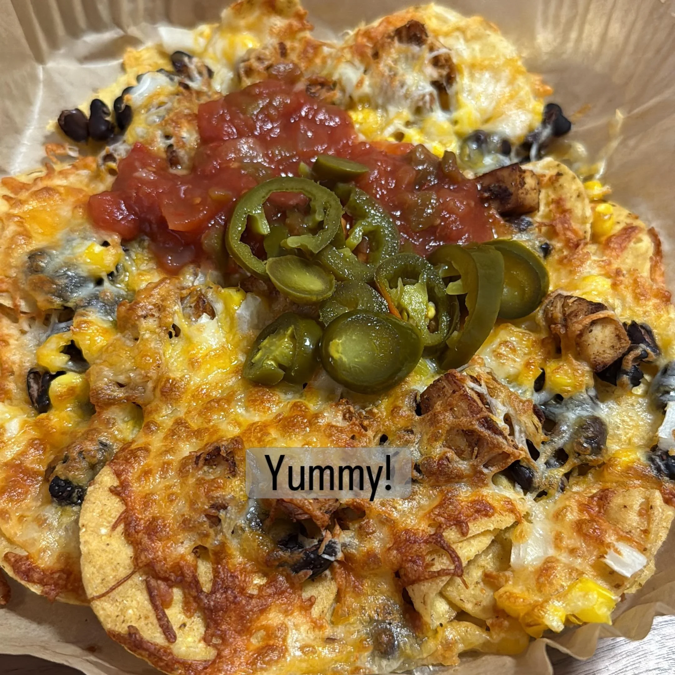 Air fryer nachos and the NBA finals.
Yes please!
