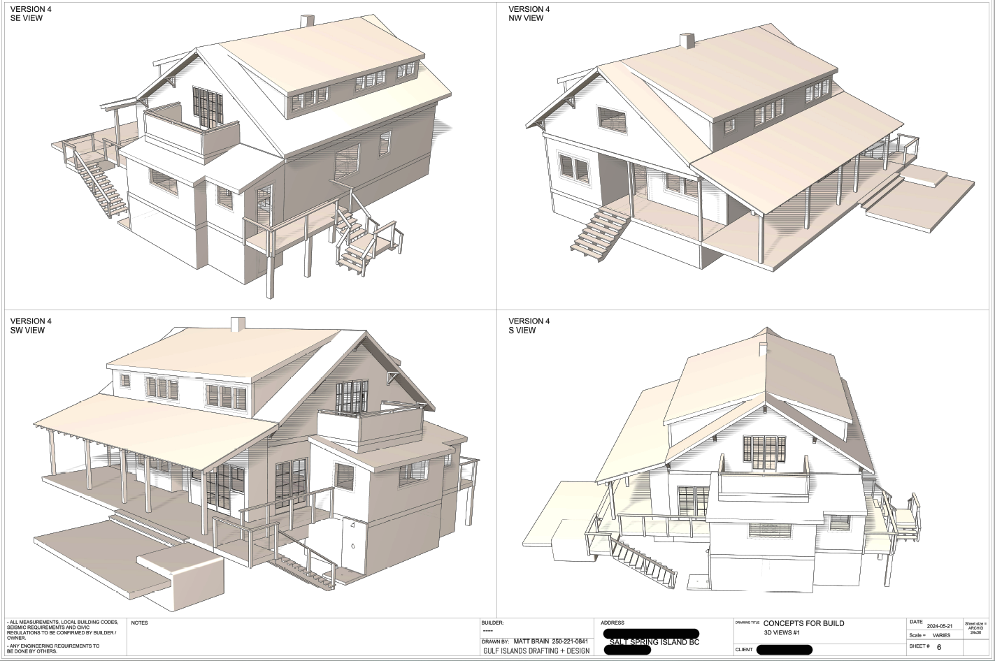 3D Modeling + Concept Drawings