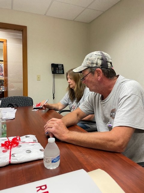 Lynn And Randy A. Buying Their New Home In New Berlin