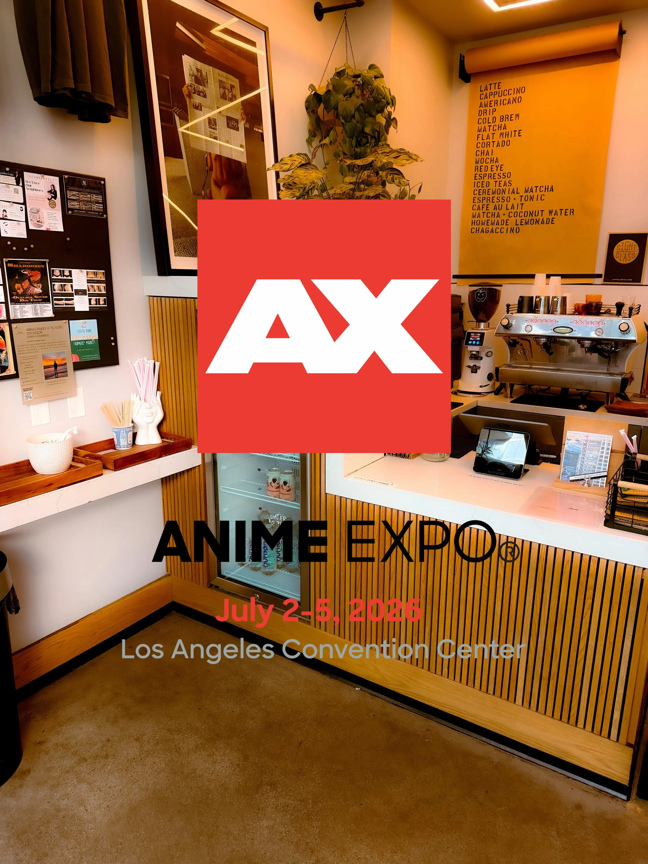 @animeexpo turnout was incredible this year and appreciate all the cosplayers that came by the shop for drinks and snacks! Looking forward to a bigger one next year! 
.
@lasocialdistrict #virtucoffee #animeexpo #animeexpo2026 #cosplay #coffeeshopvibe