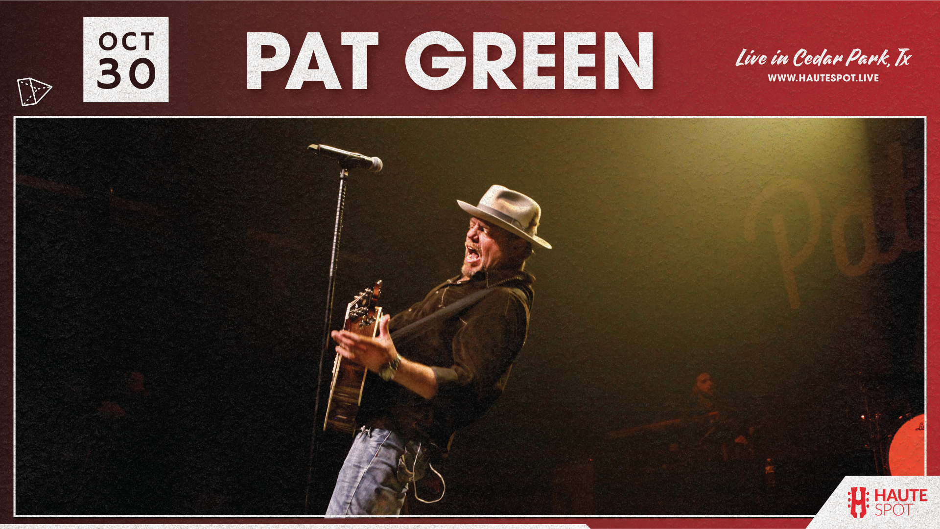Pat Green live in cedar park, tx