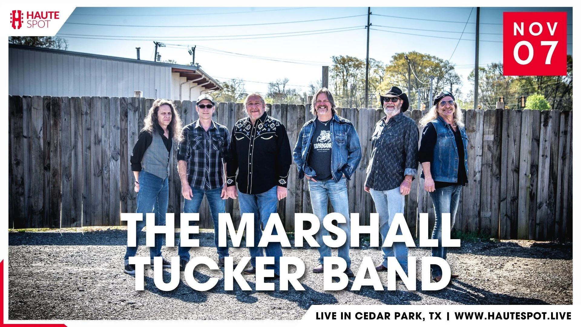 The Marshall Tucker Band live in Cedar Park, Tx on Thursday, November ...