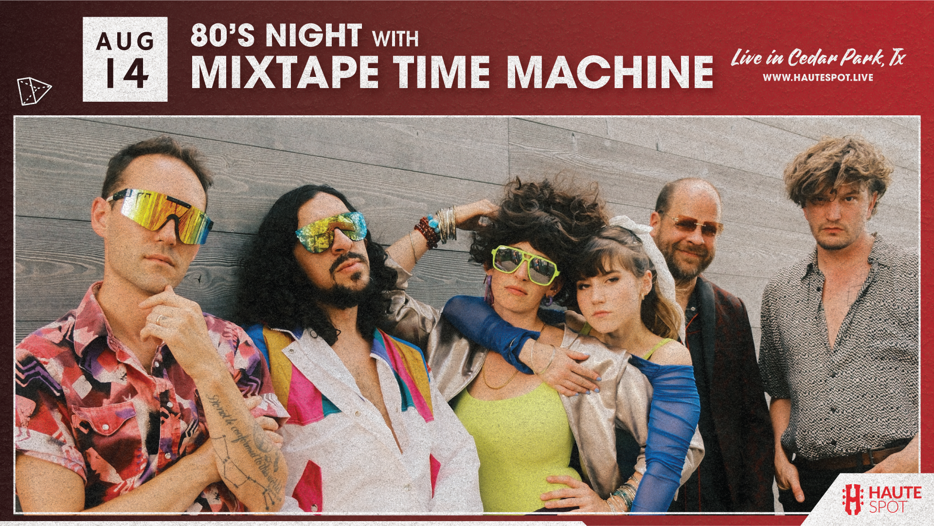 Mixtape Time Machine 80’s Night