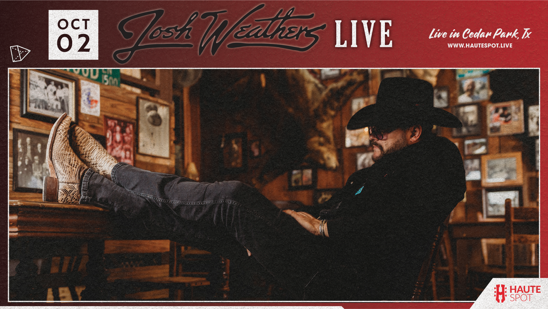 Josh Weathers Live Cedar Park, TX