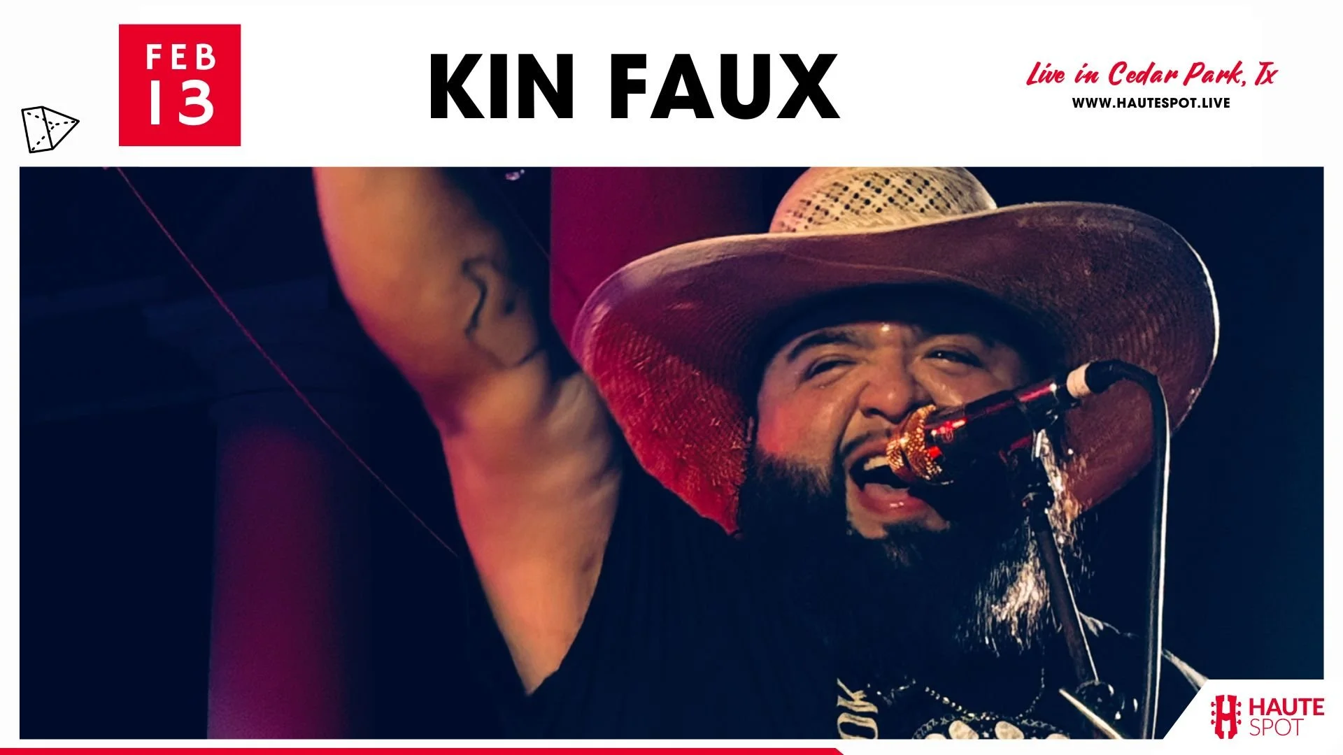 Kin Faux Live Music at Haute Spot in Cedar Park, TX 78613 on Friday ...