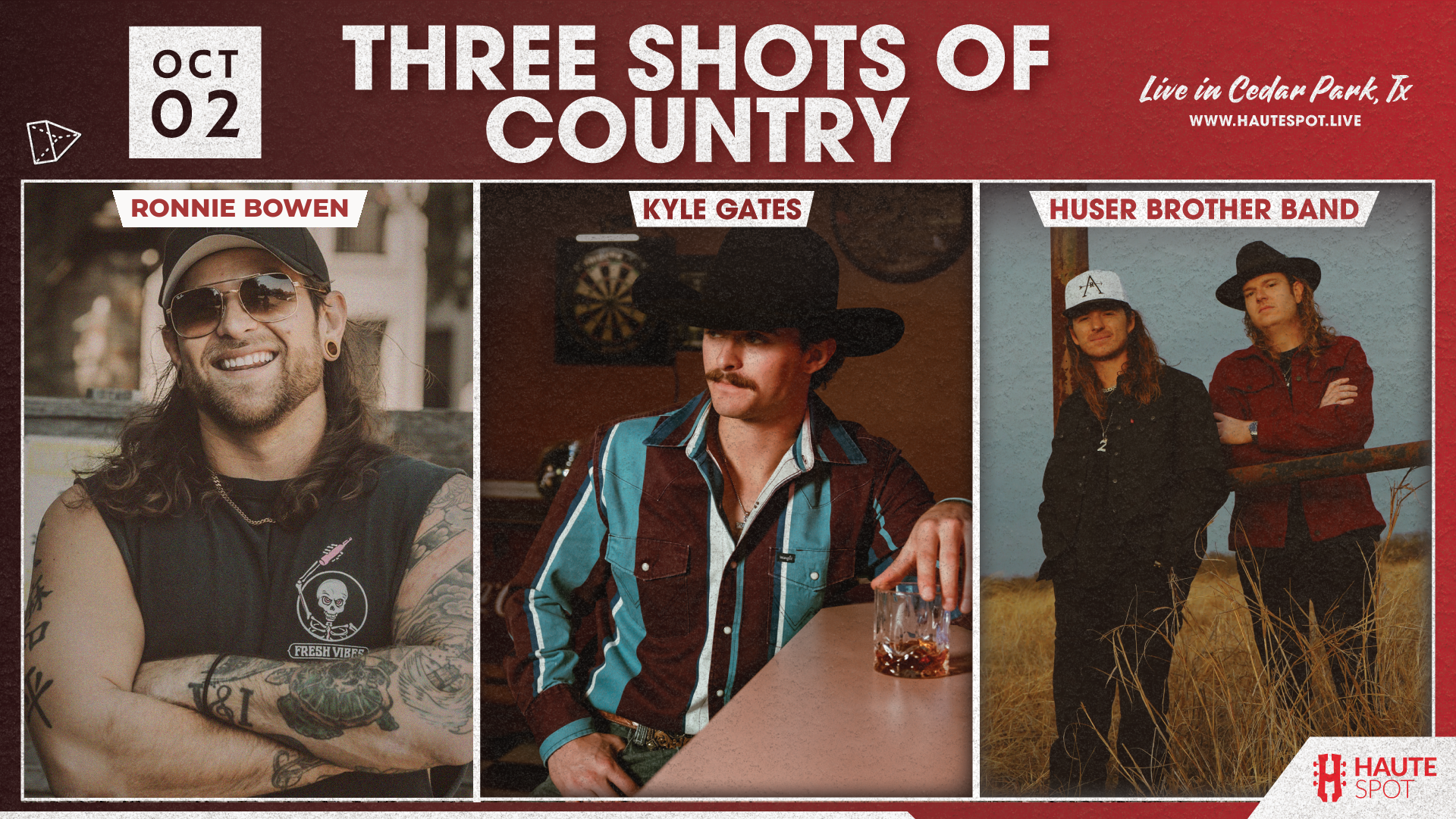 Huser Brother Band, Ronnie Bowen, Kyle Gates