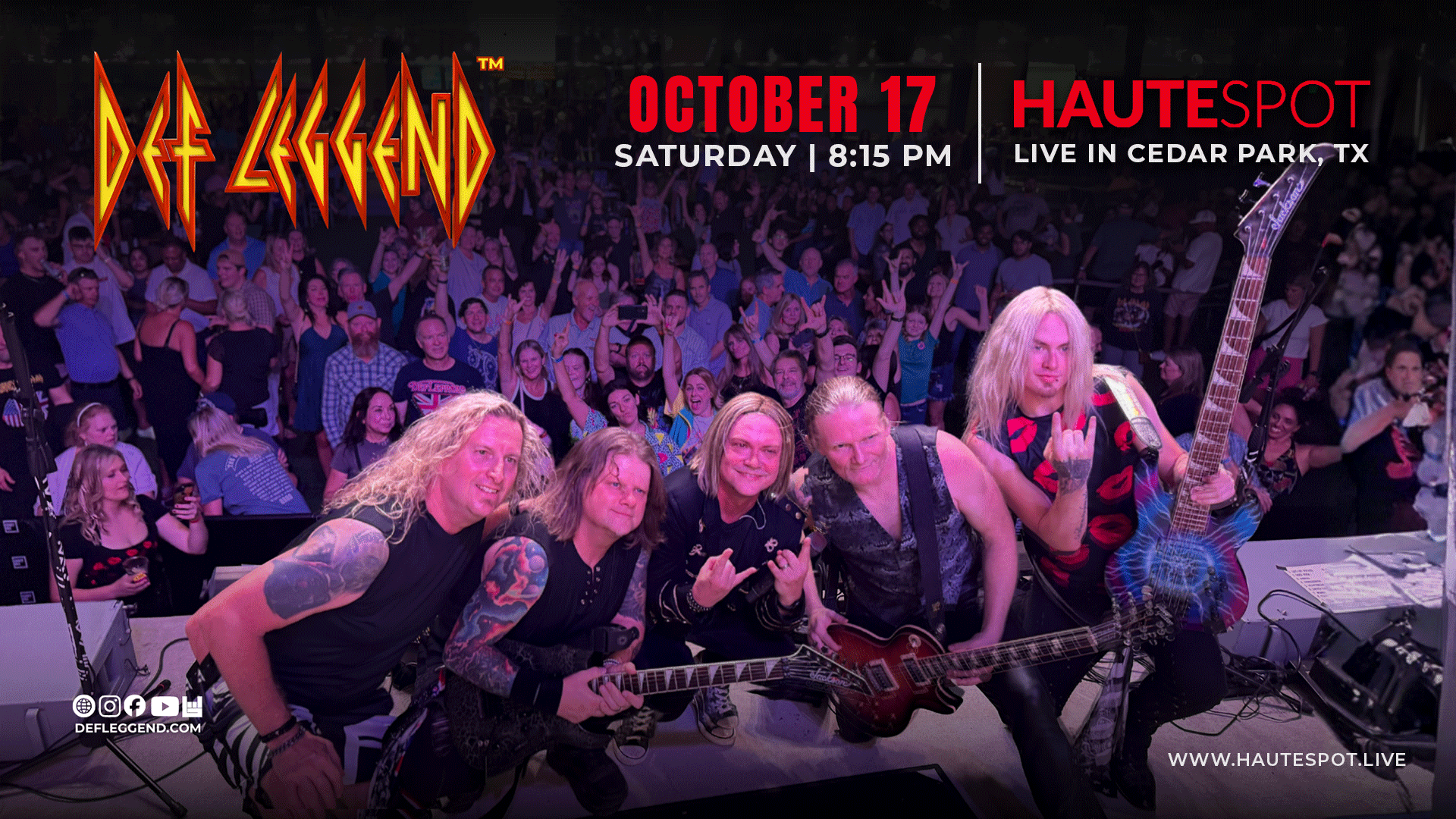 Def Leggend Live in Cedar Park, TX